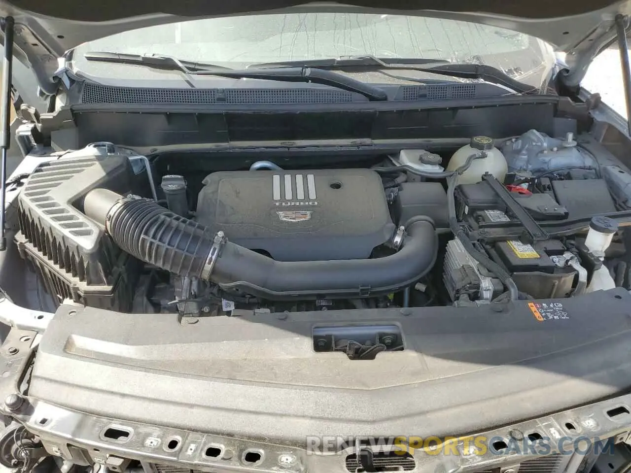 11 fotografías del automóvil dañado 1GYKPAR47PZ113833 CADILLAC XT6 2023