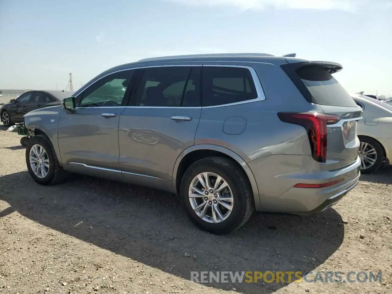 2 fotografías del automóvil dañado 1GYKPAR47PZ113833 CADILLAC XT6 2023