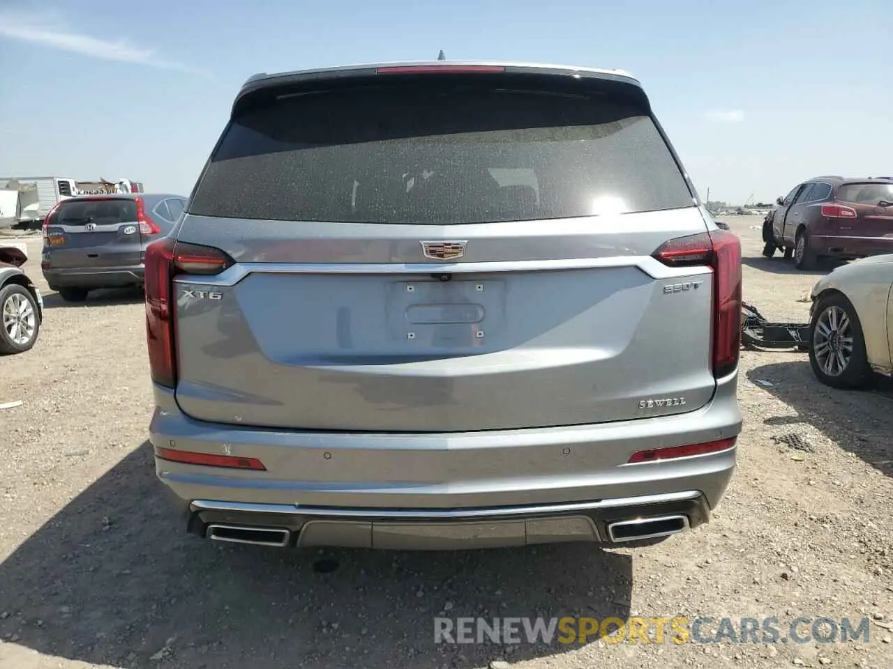 6 fotografías del automóvil dañado 1GYKPAR47PZ113833 CADILLAC XT6 2023