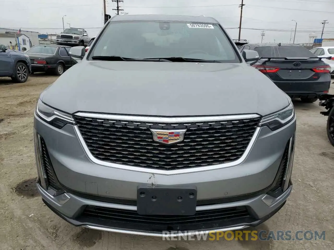 5 fotografías del automóvil dañado 1GYKPAR47PZ147139 CADILLAC XT6 2023