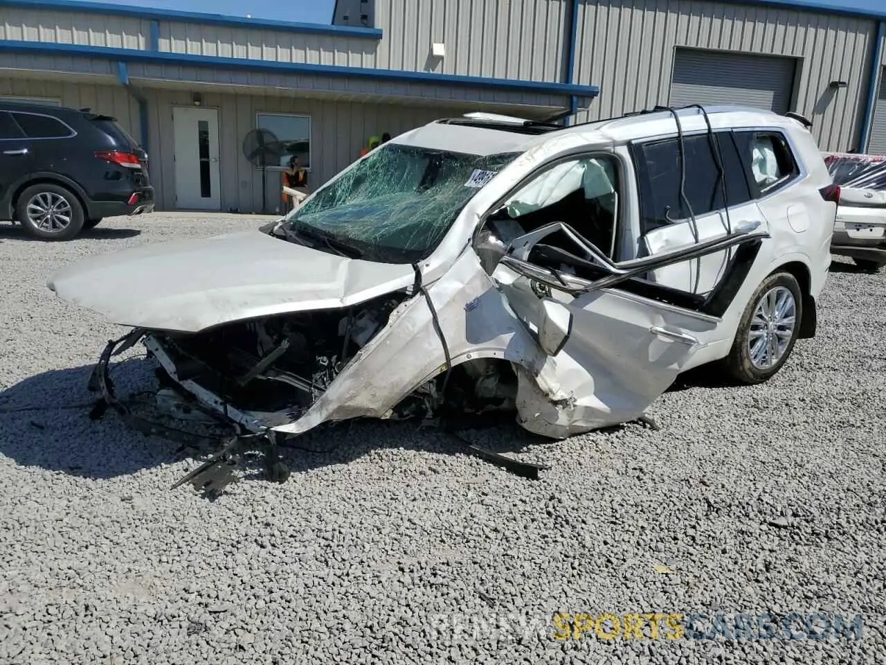 1 fotografías del automóvil dañado 1GYKPAR49PZ128303 CADILLAC XT6 2023
