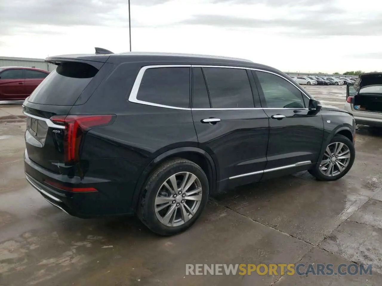 3 fotografías del automóvil dañado 1GYKPCRS5PZ101867 CADILLAC XT6 2023