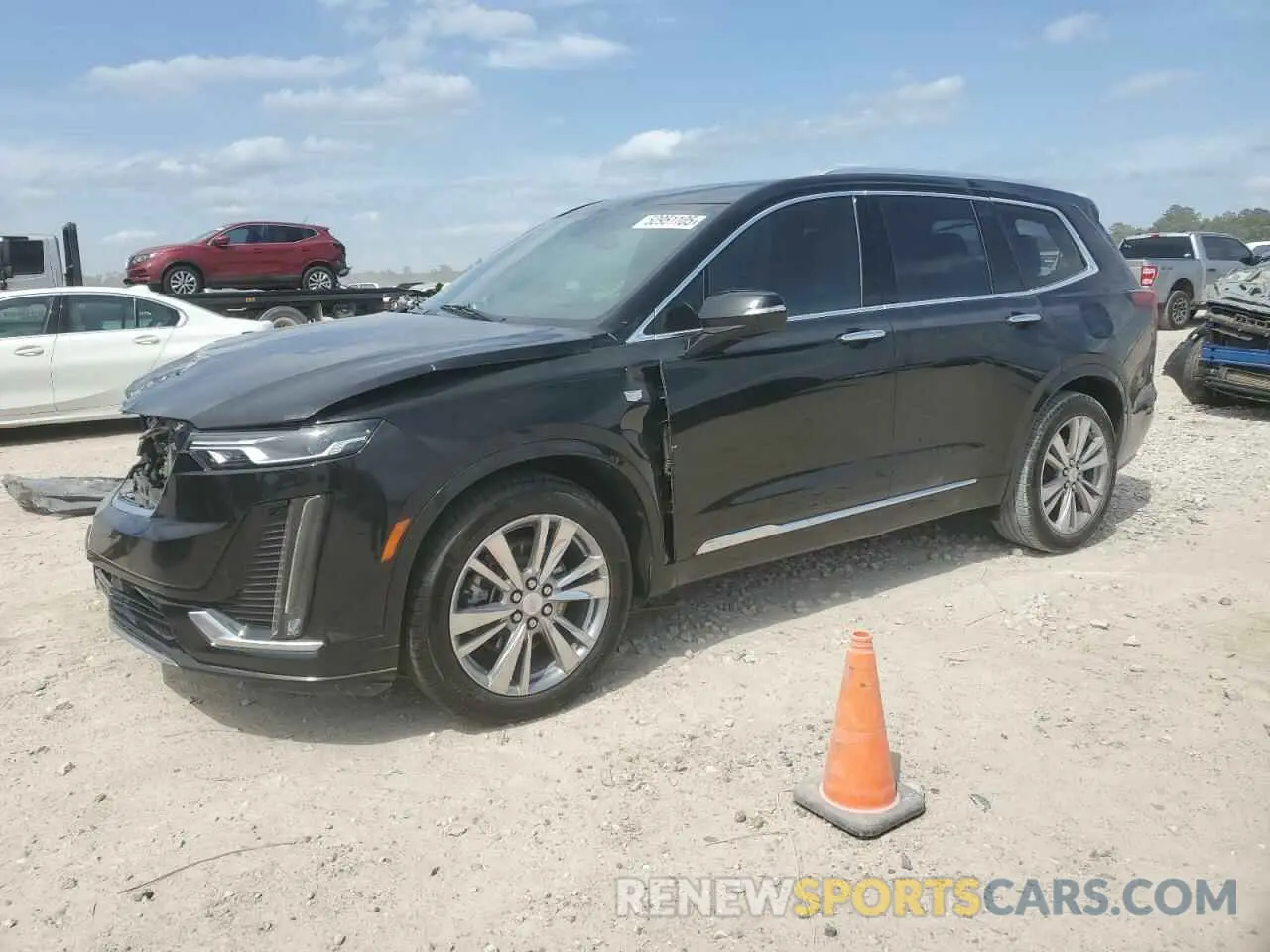 1 fotografías del automóvil dañado 1GYKPCRS6PZ127331 CADILLAC XT6 2023