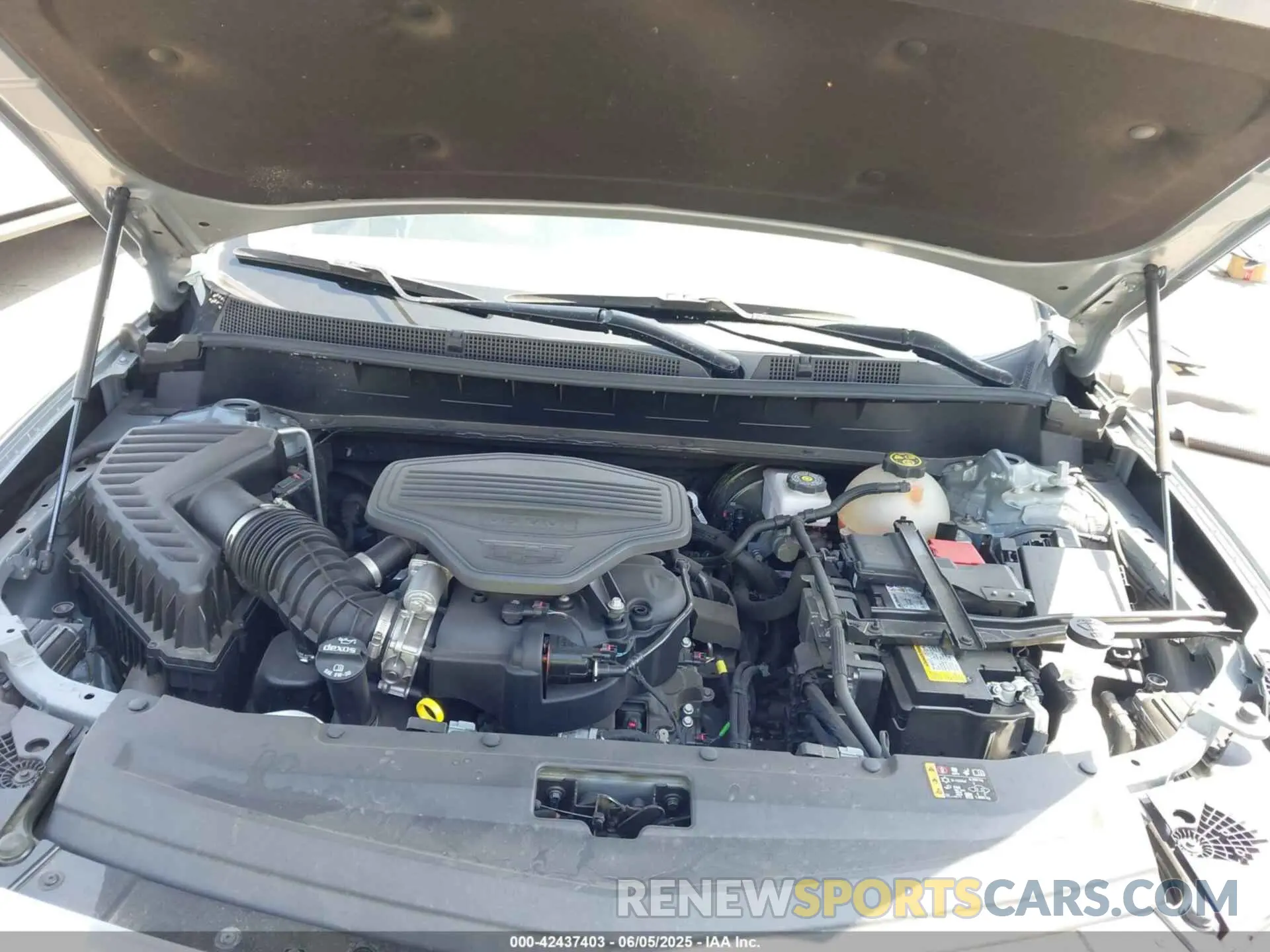 10 fotografías del automóvil dañado 1GYKPCRS6PZ163018 CADILLAC XT6 2023