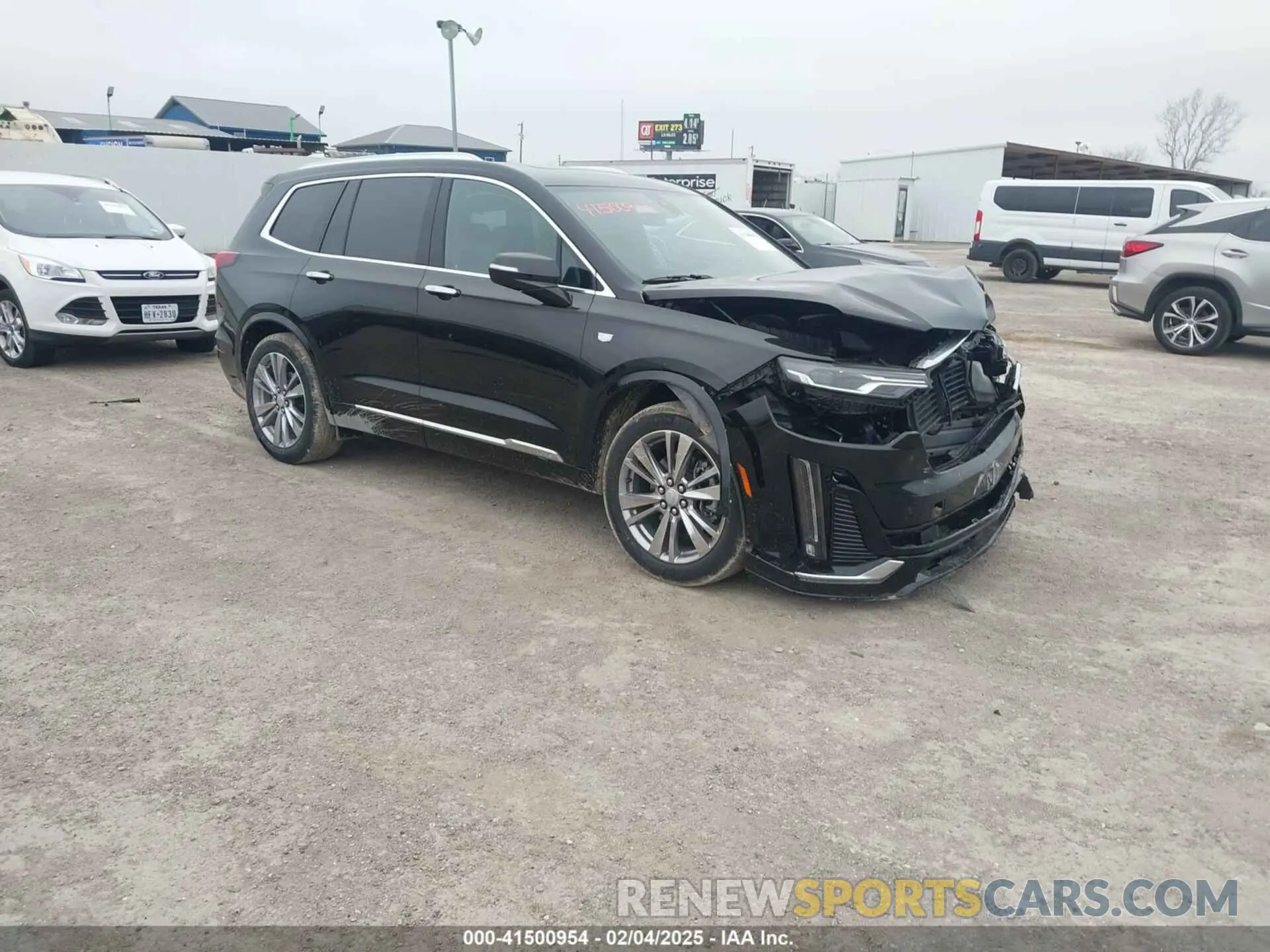 1 fotografías del automóvil dañado 1GYKPCRS8PZ231089 CADILLAC XT6 2023
