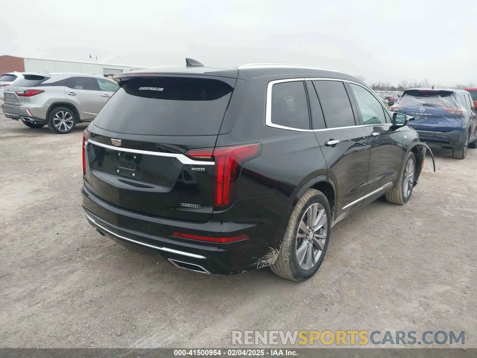 4 fotografías del automóvil dañado 1GYKPCRS8PZ231089 CADILLAC XT6 2023