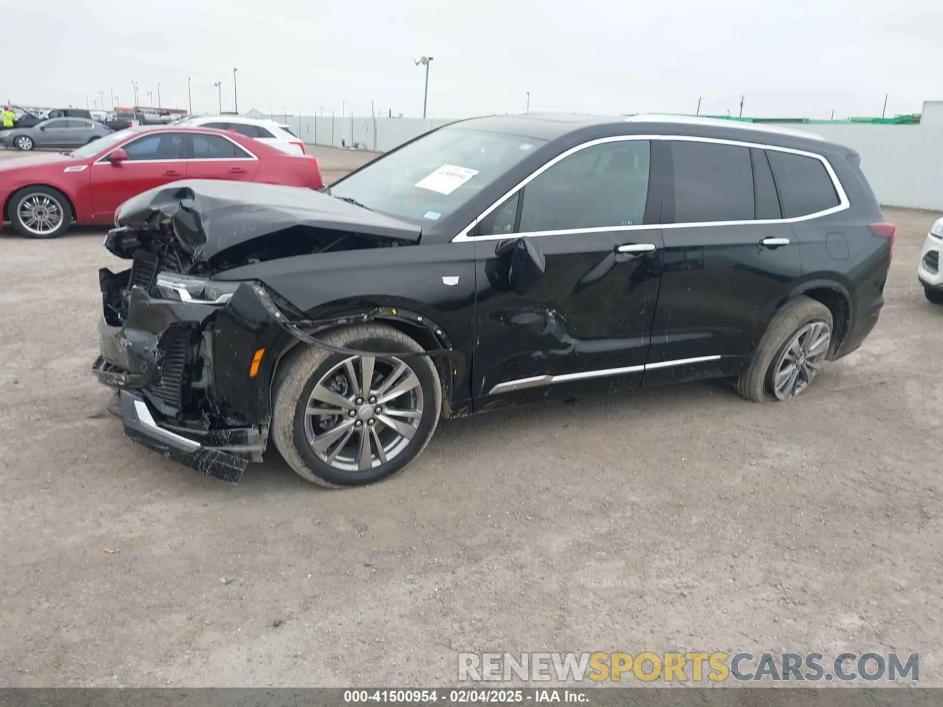 6 fotografías del automóvil dañado 1GYKPCRS8PZ231089 CADILLAC XT6 2023