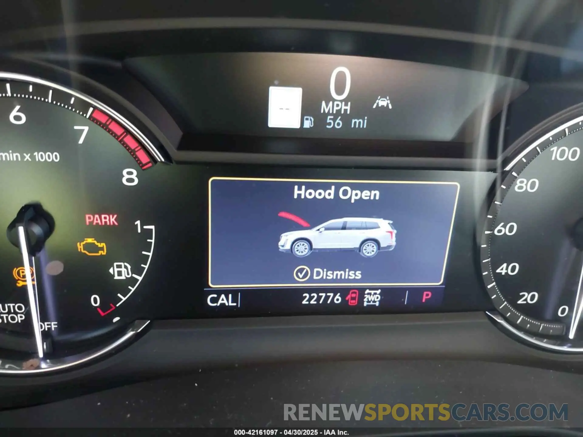 7 fotografías del automóvil dañado 1GYKPDRS4PZ182799 CADILLAC XT6 2023