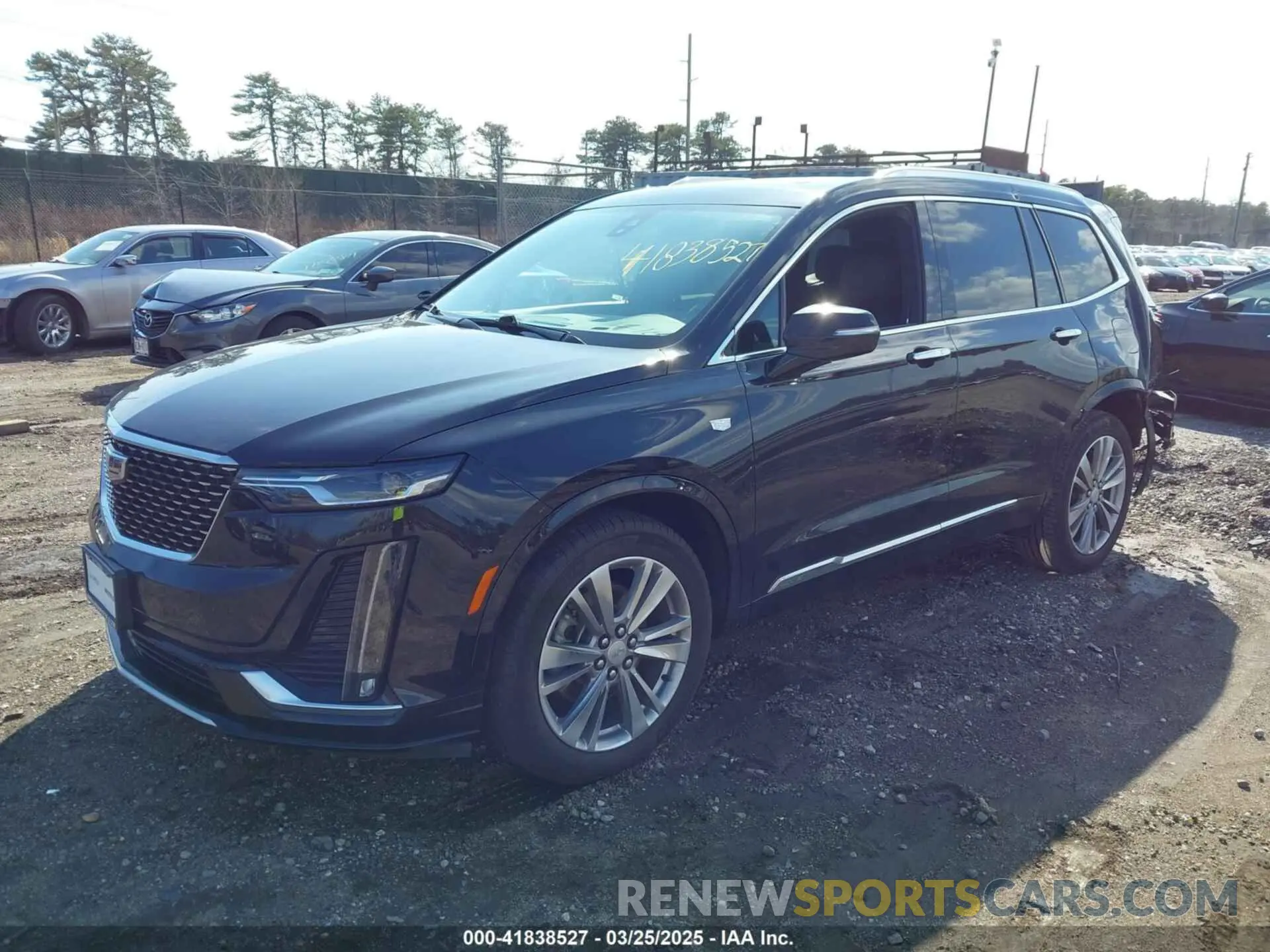 2 fotografías del automóvil dañado 1GYKPDRS8PZ153838 CADILLAC XT6 2023
