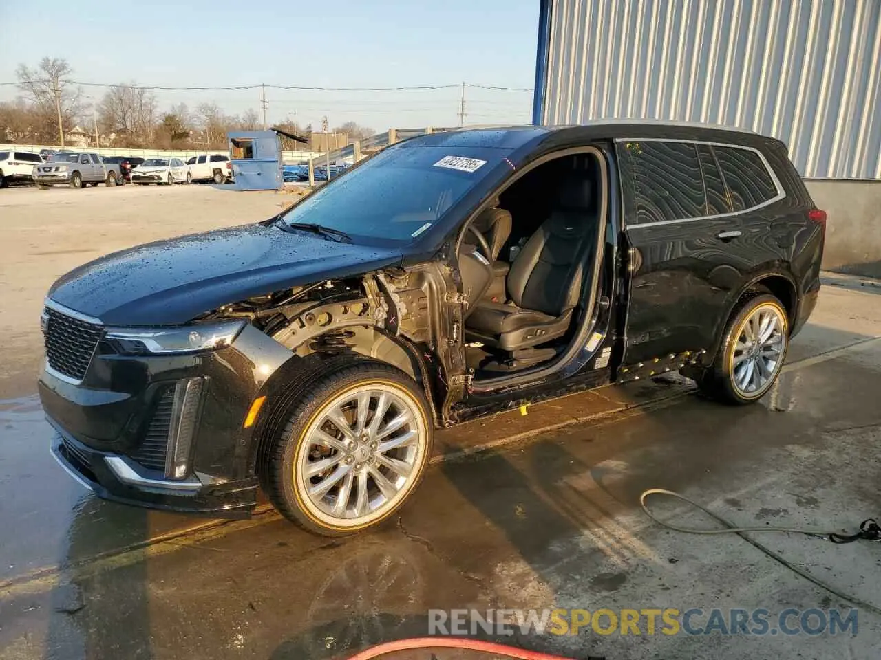 1 fotografías del automóvil dañado 1GYKPDRS8PZ164841 CADILLAC XT6 2023