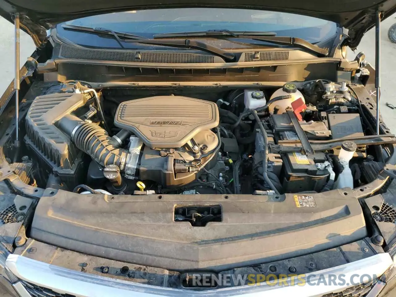 12 fotografías del automóvil dañado 1GYKPDRS8PZ164841 CADILLAC XT6 2023