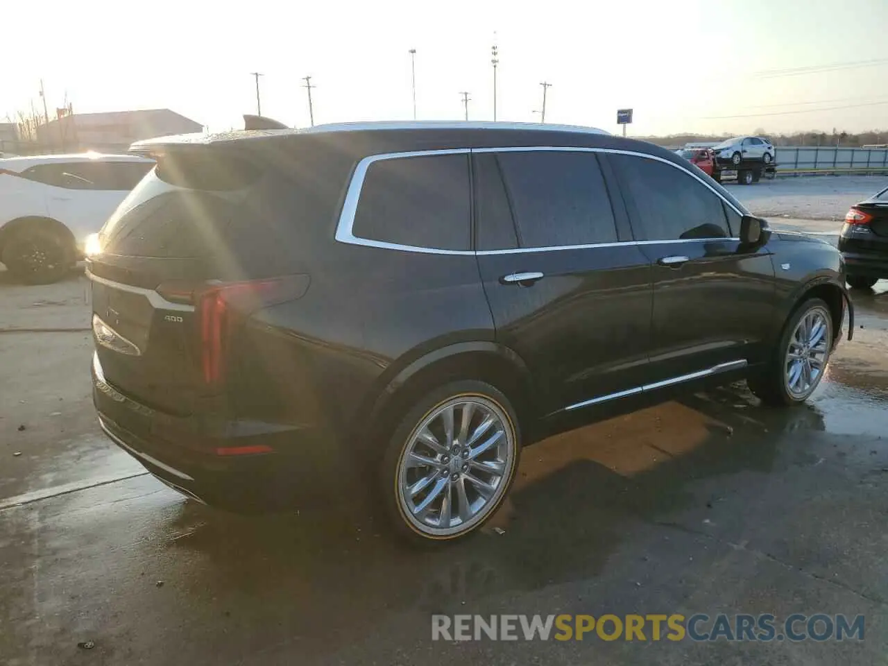 3 fotografías del automóvil dañado 1GYKPDRS8PZ164841 CADILLAC XT6 2023