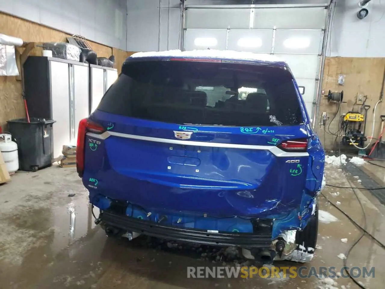 6 fotografías del automóvil dañado 1GYKPDRS9PZ129497 CADILLAC XT6 2023
