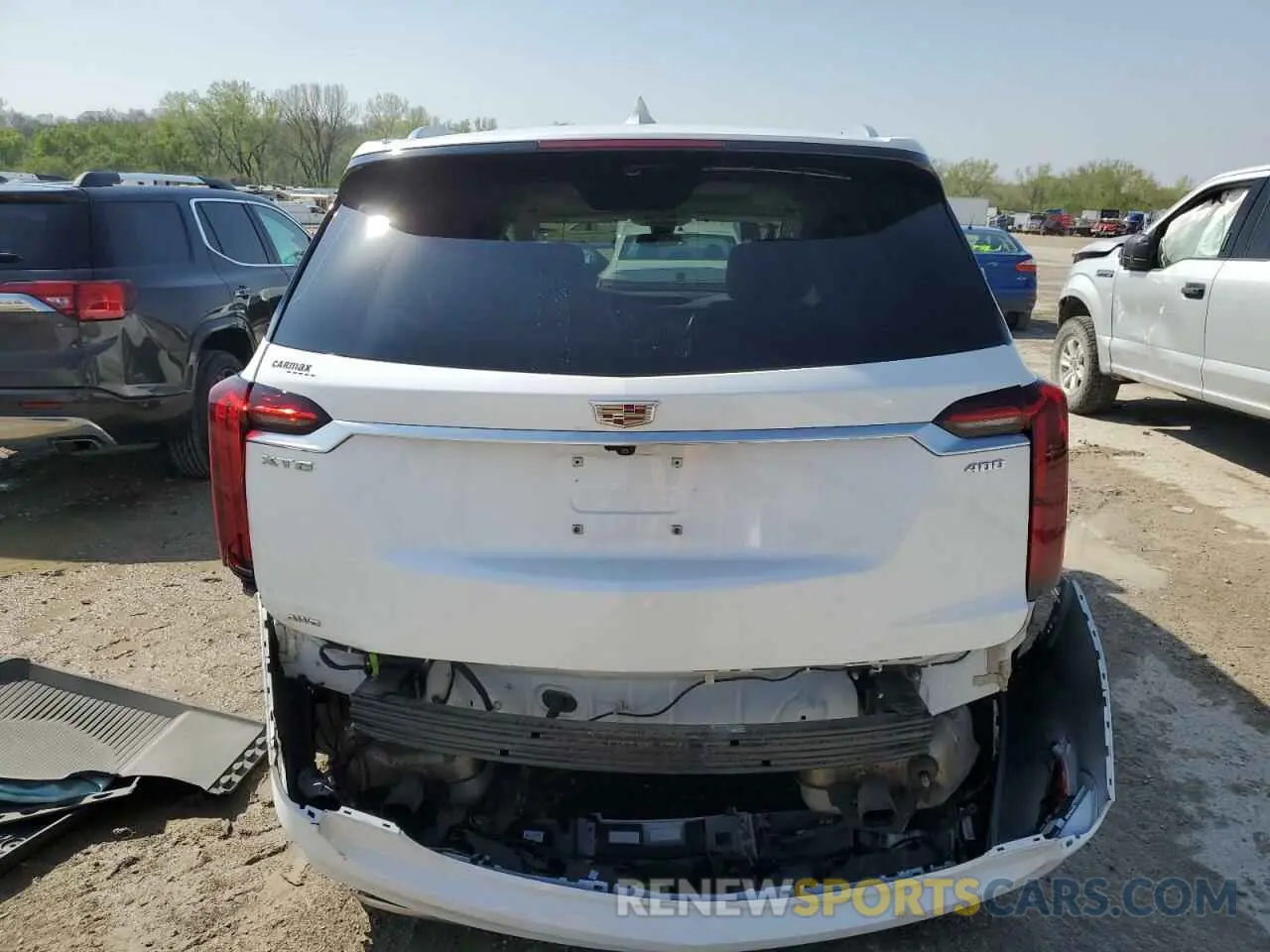 6 fotografías del automóvil dañado 1GYKPDRS9PZ191241 CADILLAC XT6 2023