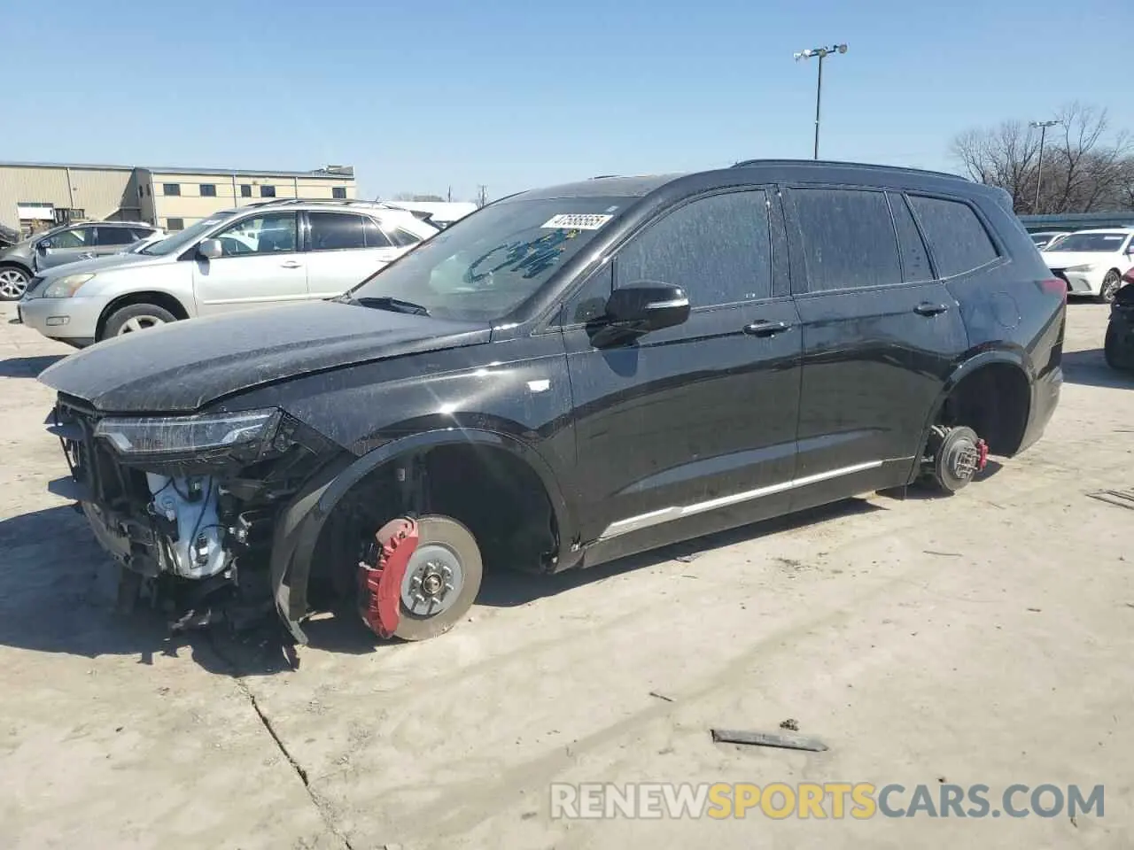 1 fotografías del automóvil dañado 1GYKPGRS0PZ154631 CADILLAC XT6 2023