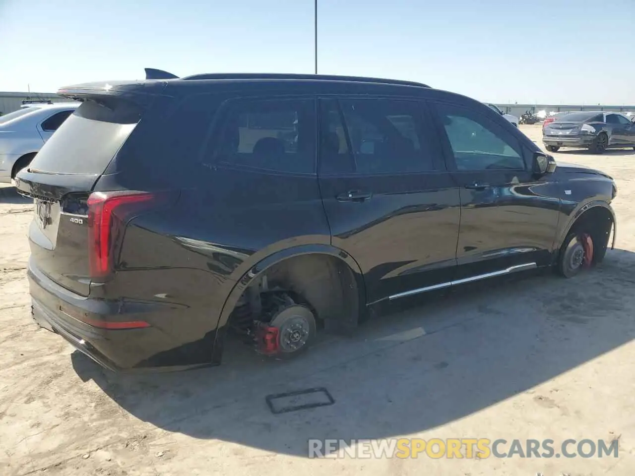 3 fotografías del automóvil dañado 1GYKPGRS0PZ154631 CADILLAC XT6 2023