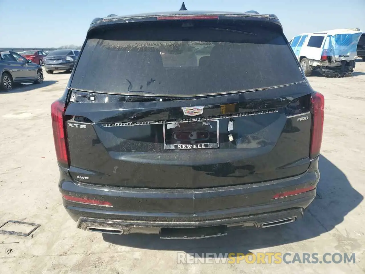 6 fotografías del automóvil dañado 1GYKPGRS0PZ154631 CADILLAC XT6 2023