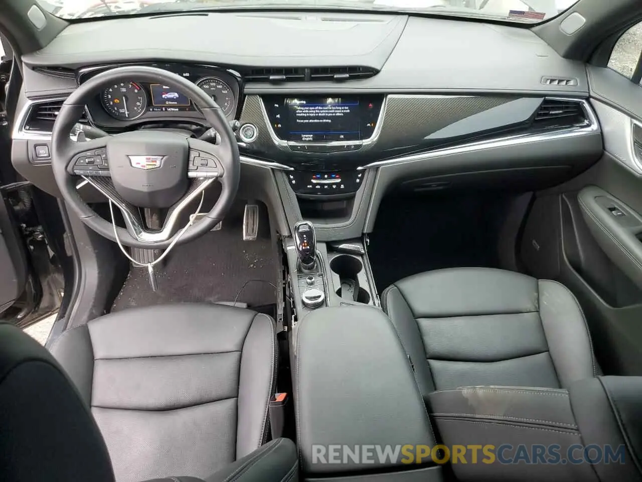 8 fotografías del automóvil dañado 1GYKPGRS0PZ154631 CADILLAC XT6 2023