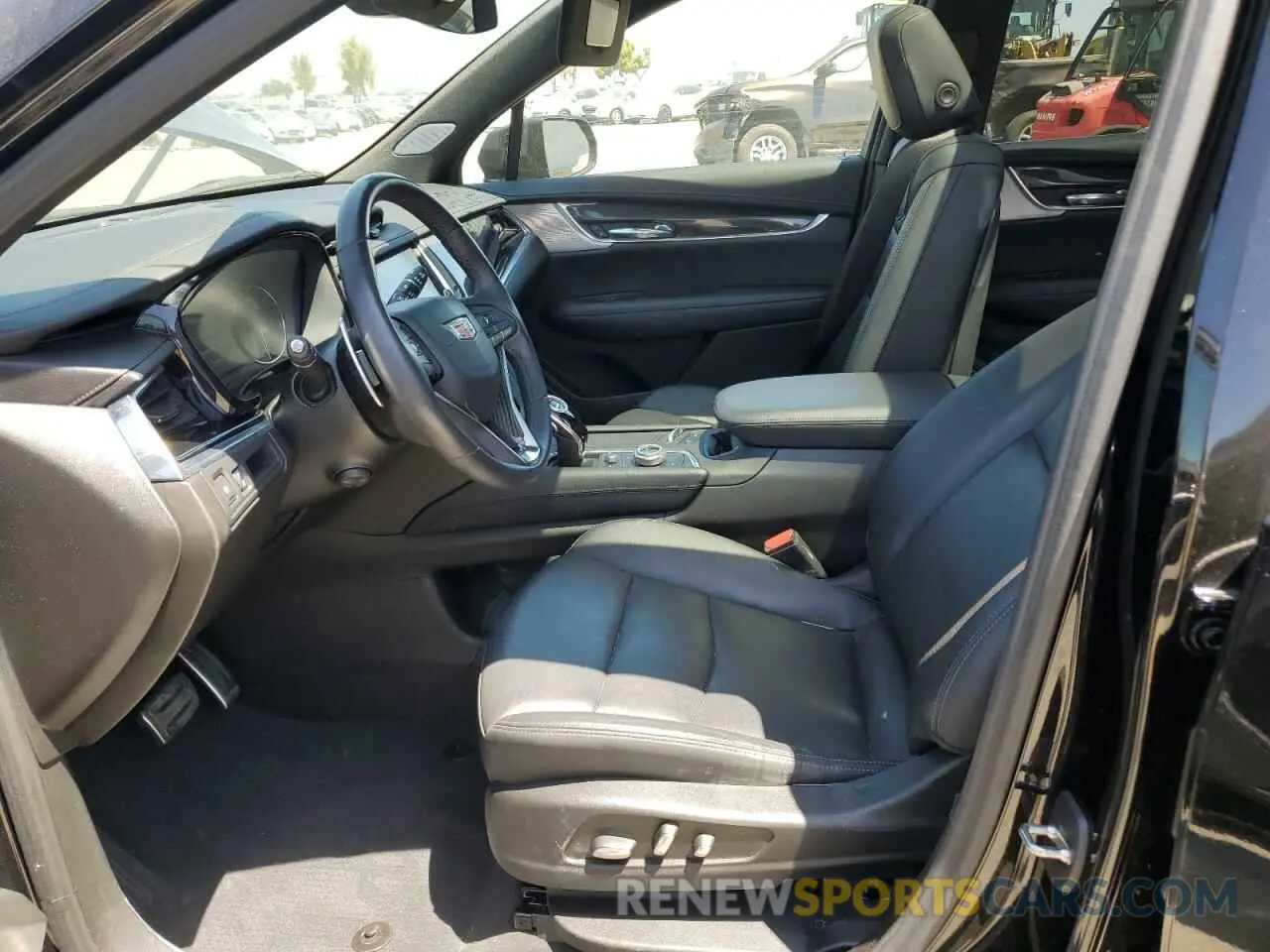 7 fotografías del automóvil dañado 1GYKPGRS2PZ130847 CADILLAC XT6 2023