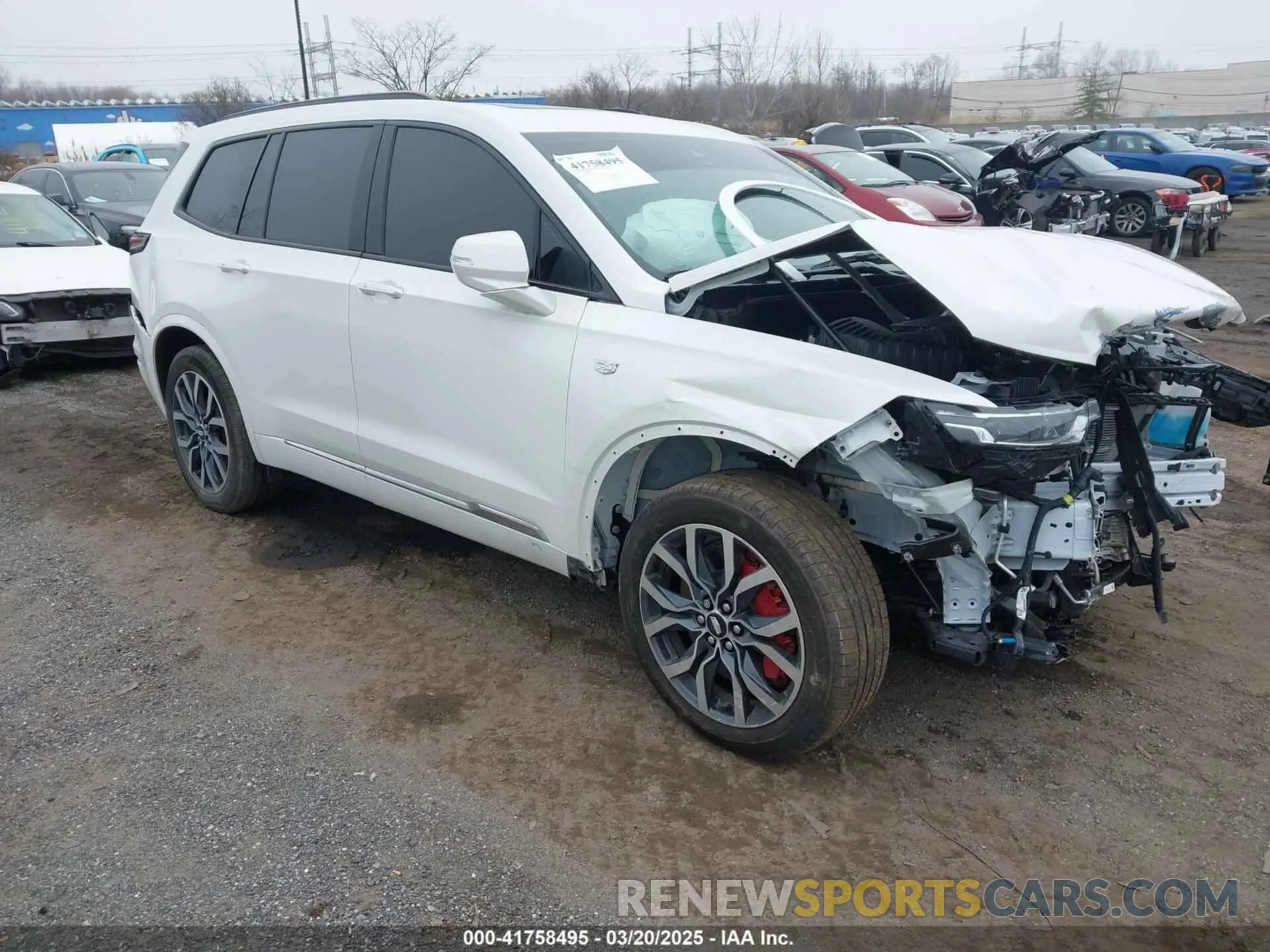 1 fotografías del automóvil dañado 1GYKPHRS1PZ155437 CADILLAC XT6 2023