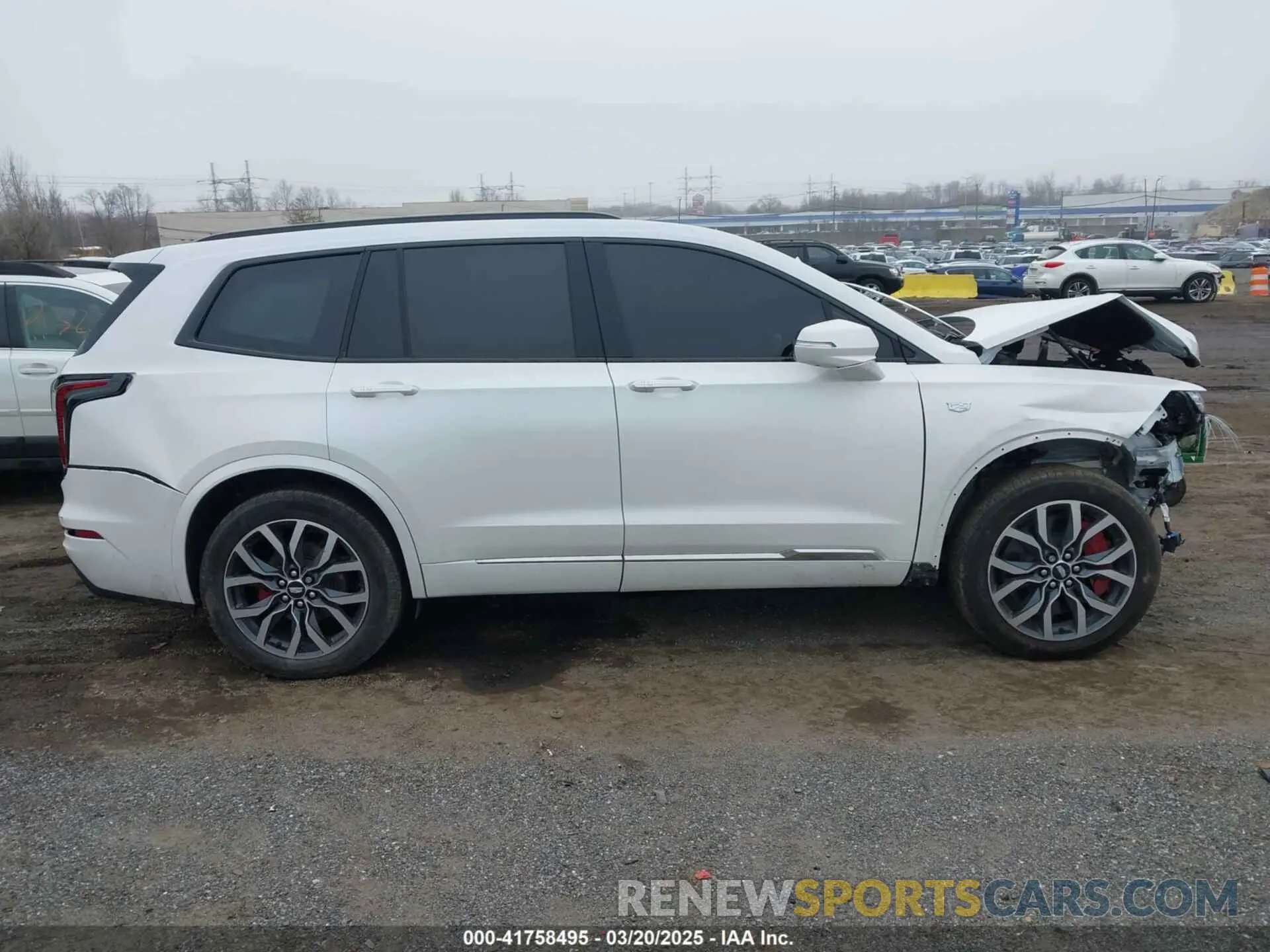 13 fotografías del automóvil dañado 1GYKPHRS1PZ155437 CADILLAC XT6 2023