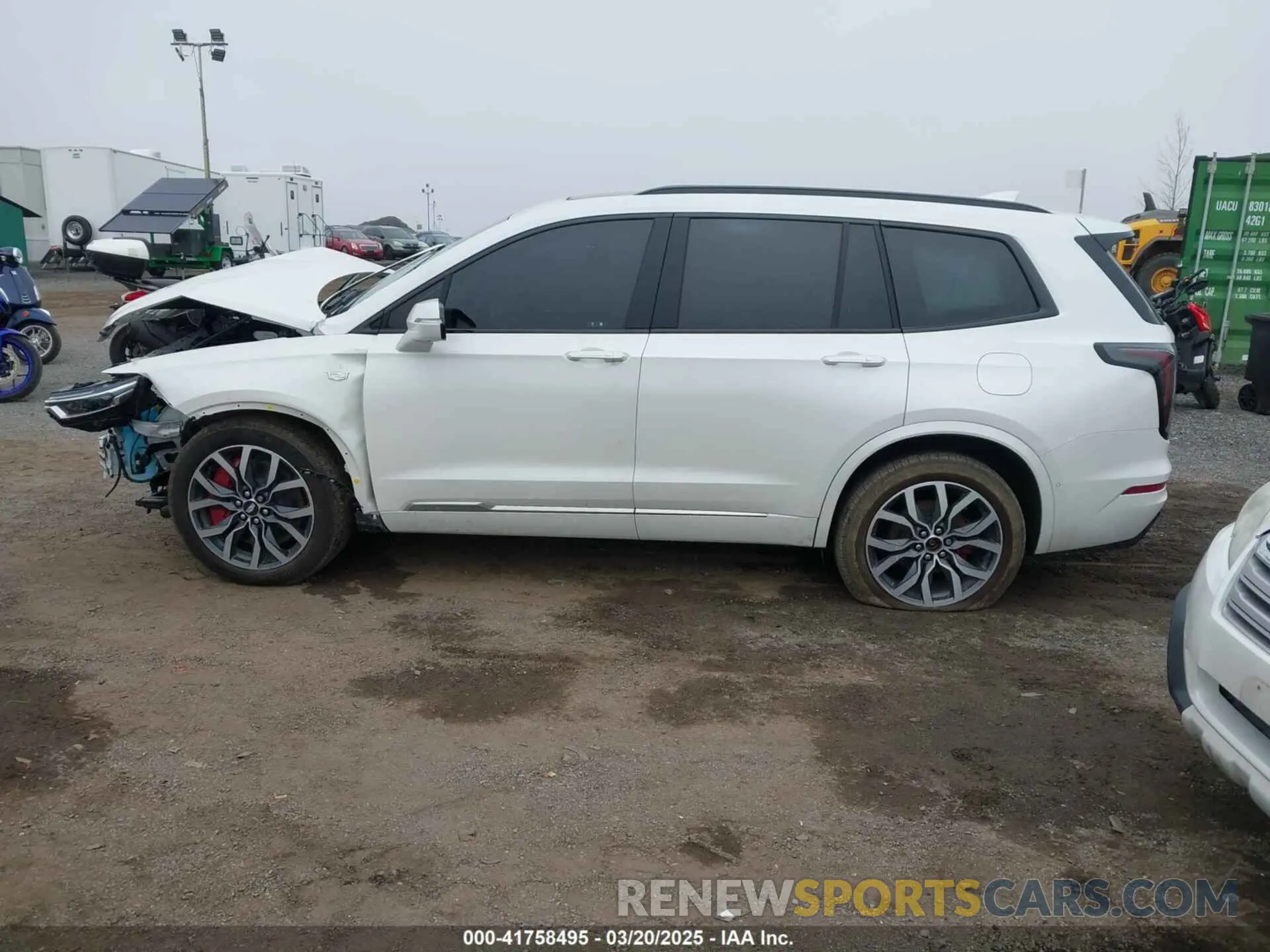 14 fotografías del automóvil dañado 1GYKPHRS1PZ155437 CADILLAC XT6 2023
