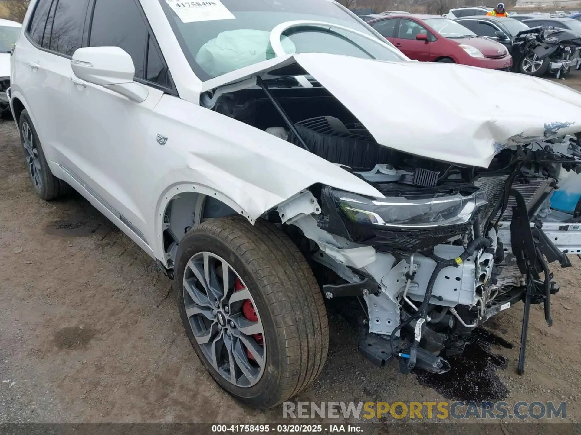 17 fotografías del automóvil dañado 1GYKPHRS1PZ155437 CADILLAC XT6 2023