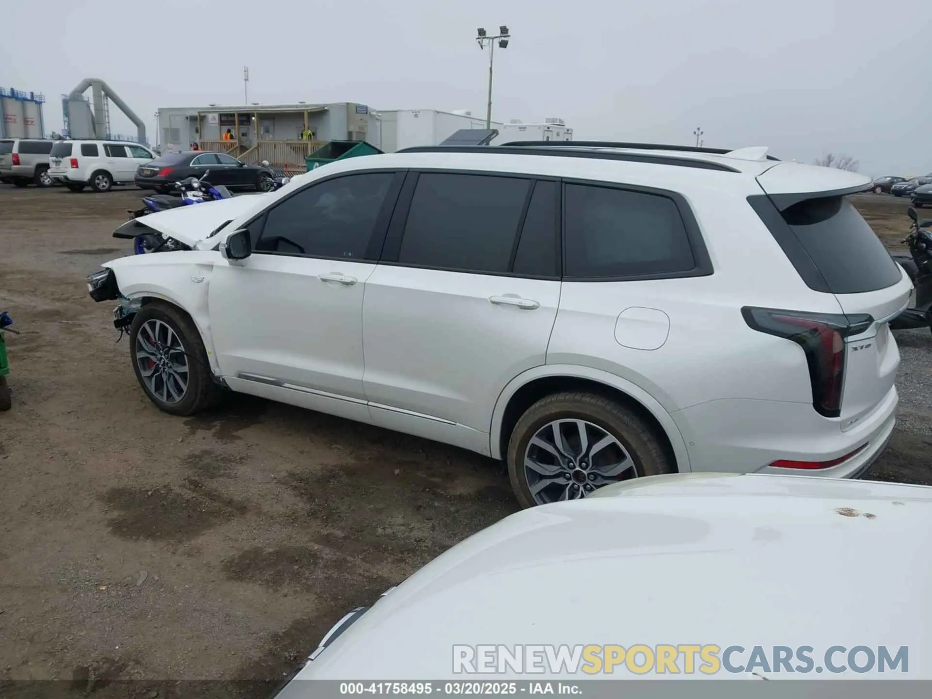 3 fotografías del automóvil dañado 1GYKPHRS1PZ155437 CADILLAC XT6 2023