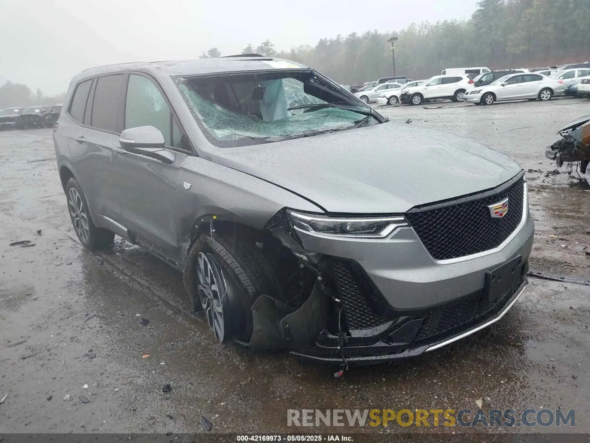 1 fotografías del automóvil dañado 1GYKPHRS2PZ179987 CADILLAC XT6 2023