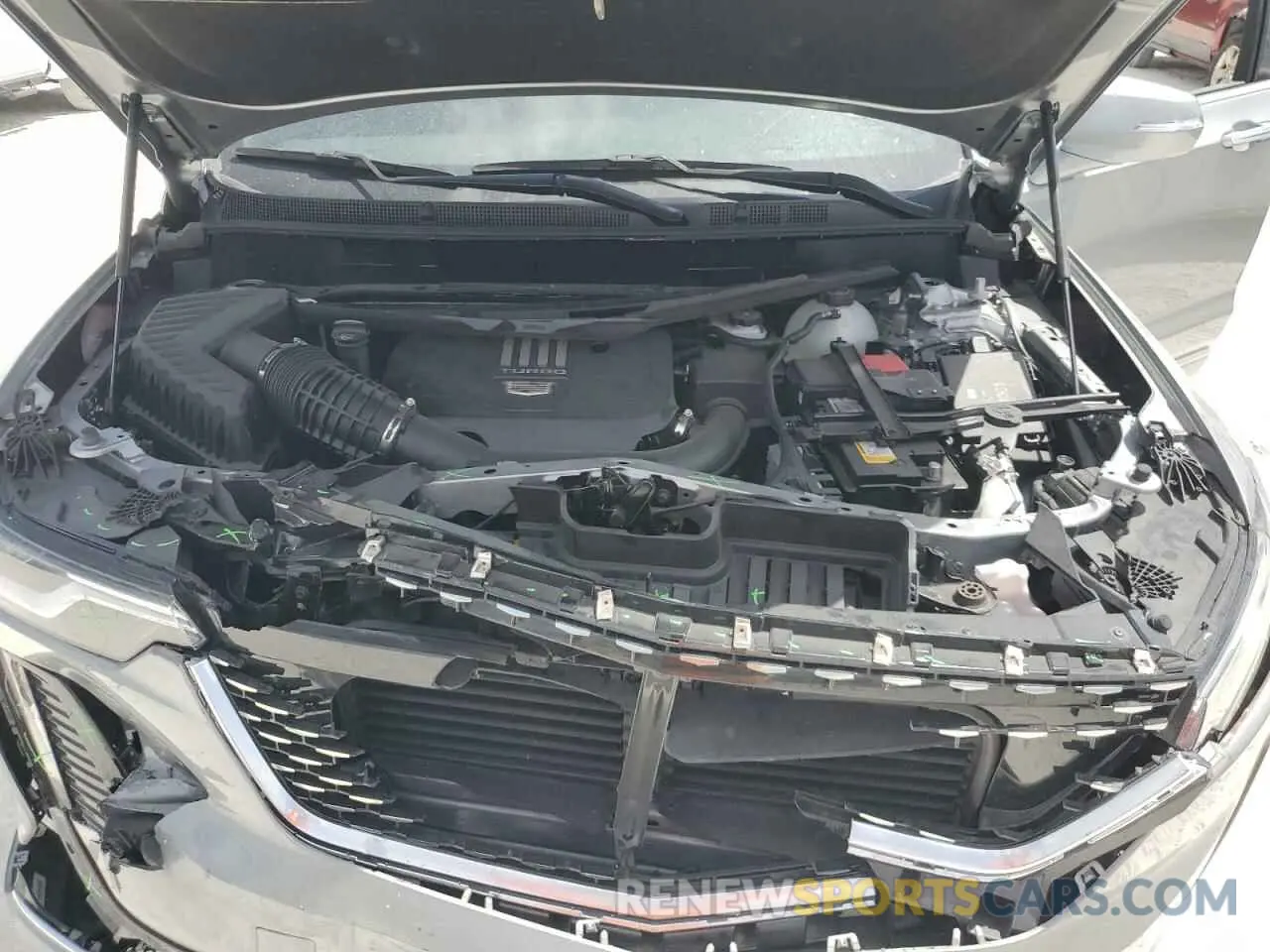 12 fotografías del automóvil dañado 1GYKPAR42RZ750678 CADILLAC XT6 2024
