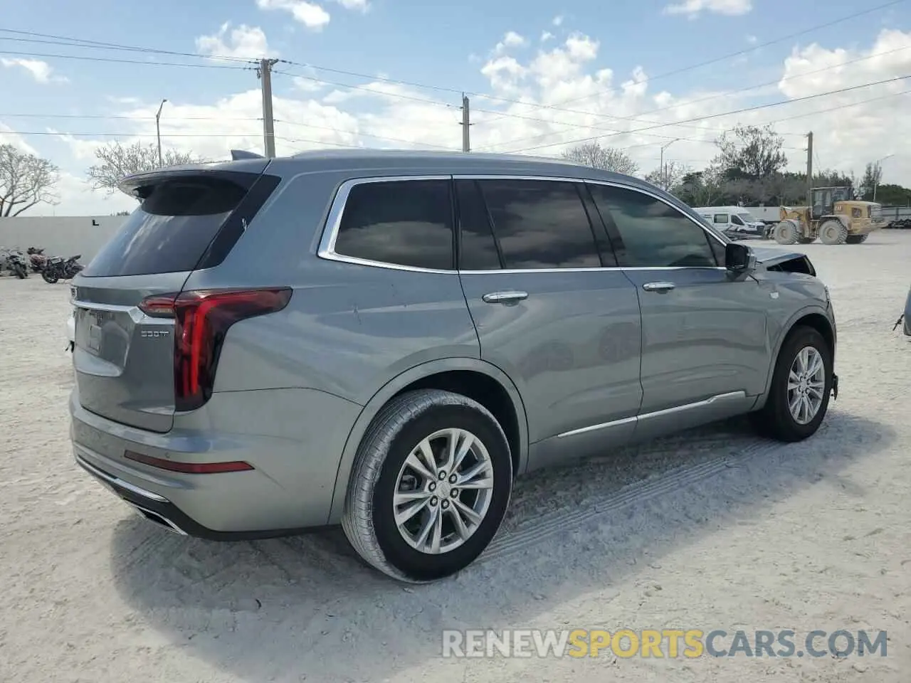 3 fotografías del automóvil dañado 1GYKPAR42RZ750678 CADILLAC XT6 2024