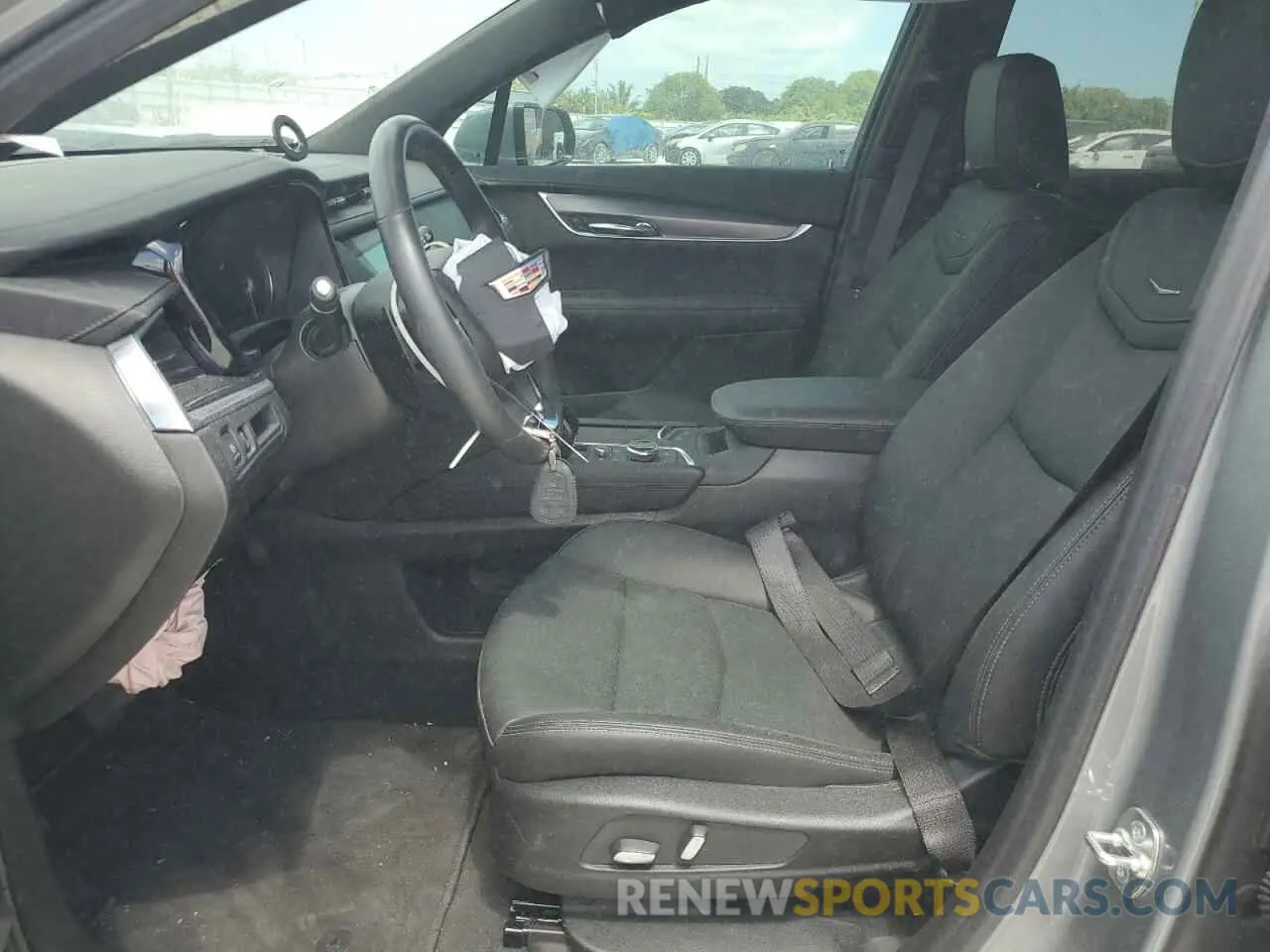 7 fotografías del automóvil dañado 1GYKPAR42RZ750678 CADILLAC XT6 2024
