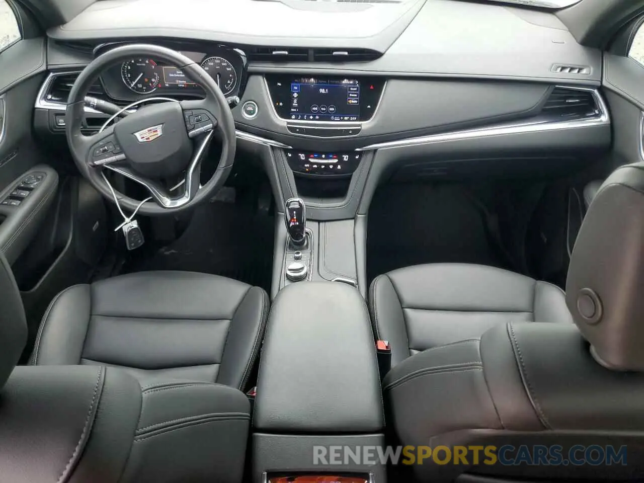 8 fotografías del automóvil dañado 1GYKPAR47RZ720446 CADILLAC XT6 2024
