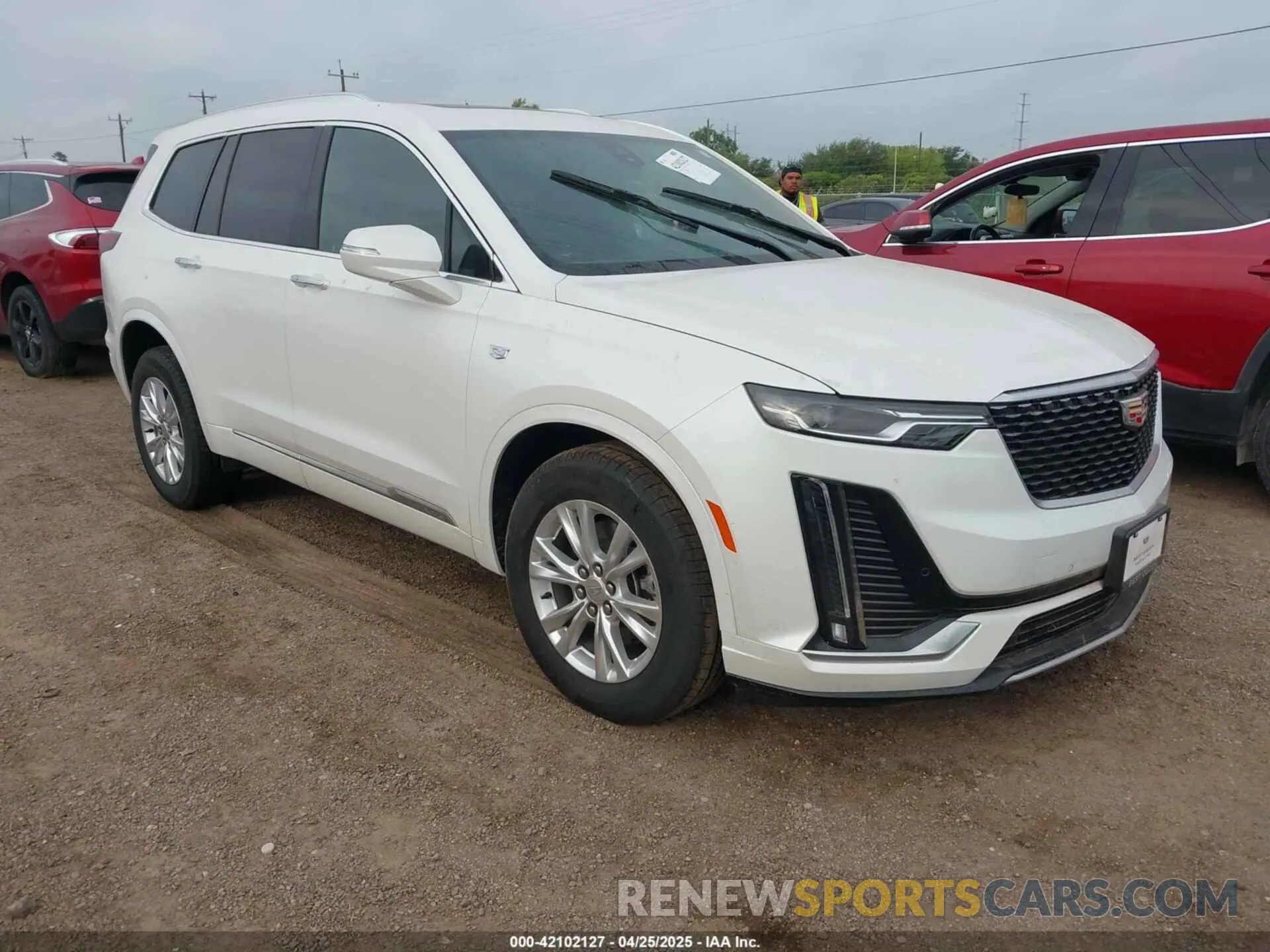 1 fotografías del automóvil dañado 1GYKPAR48RZ741421 CADILLAC XT6 2024