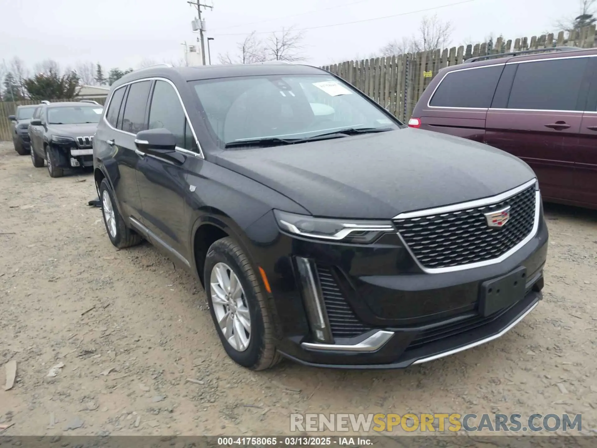 1 fotografías del automóvil dañado 1GYKPBR47RZ723532 CADILLAC XT6 2024