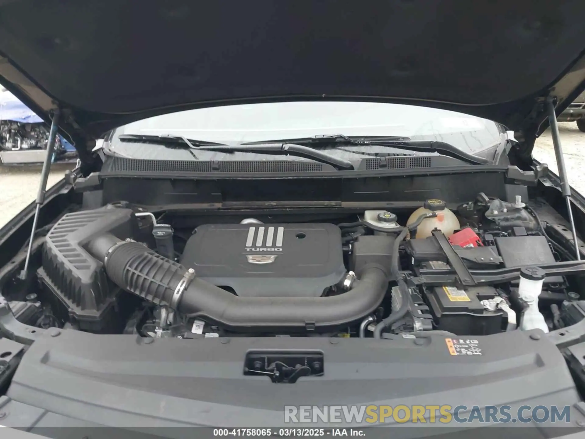 10 fotografías del automóvil dañado 1GYKPBR47RZ723532 CADILLAC XT6 2024