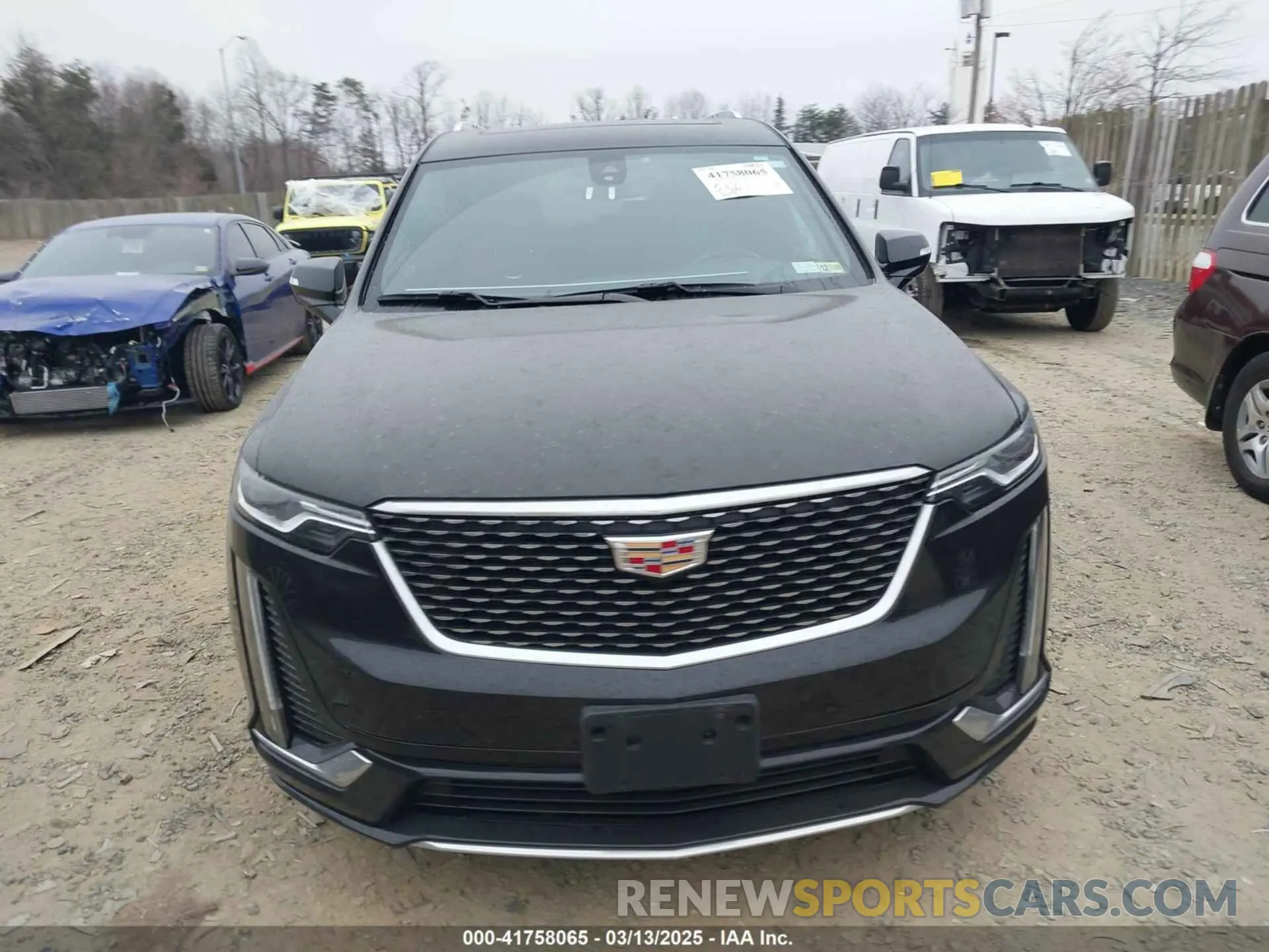 13 fotografías del automóvil dañado 1GYKPBR47RZ723532 CADILLAC XT6 2024