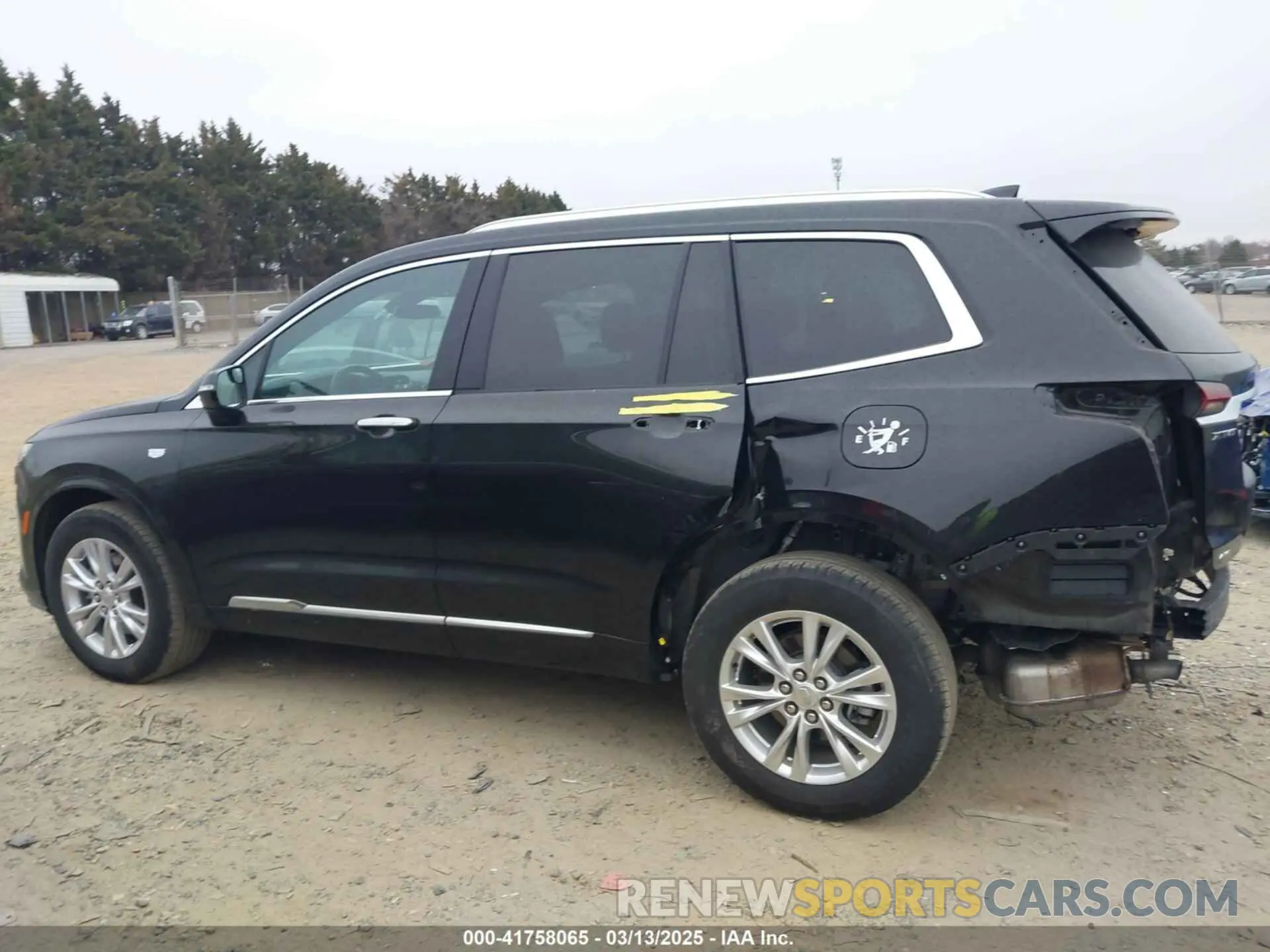 15 fotografías del automóvil dañado 1GYKPBR47RZ723532 CADILLAC XT6 2024