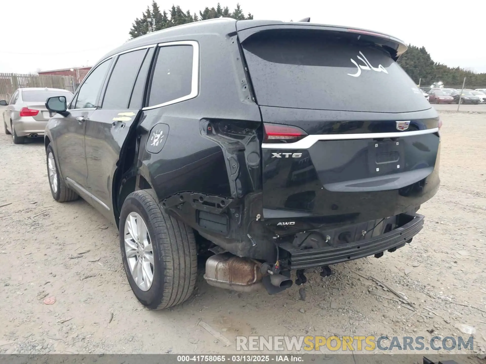6 fotografías del automóvil dañado 1GYKPBR47RZ723532 CADILLAC XT6 2024