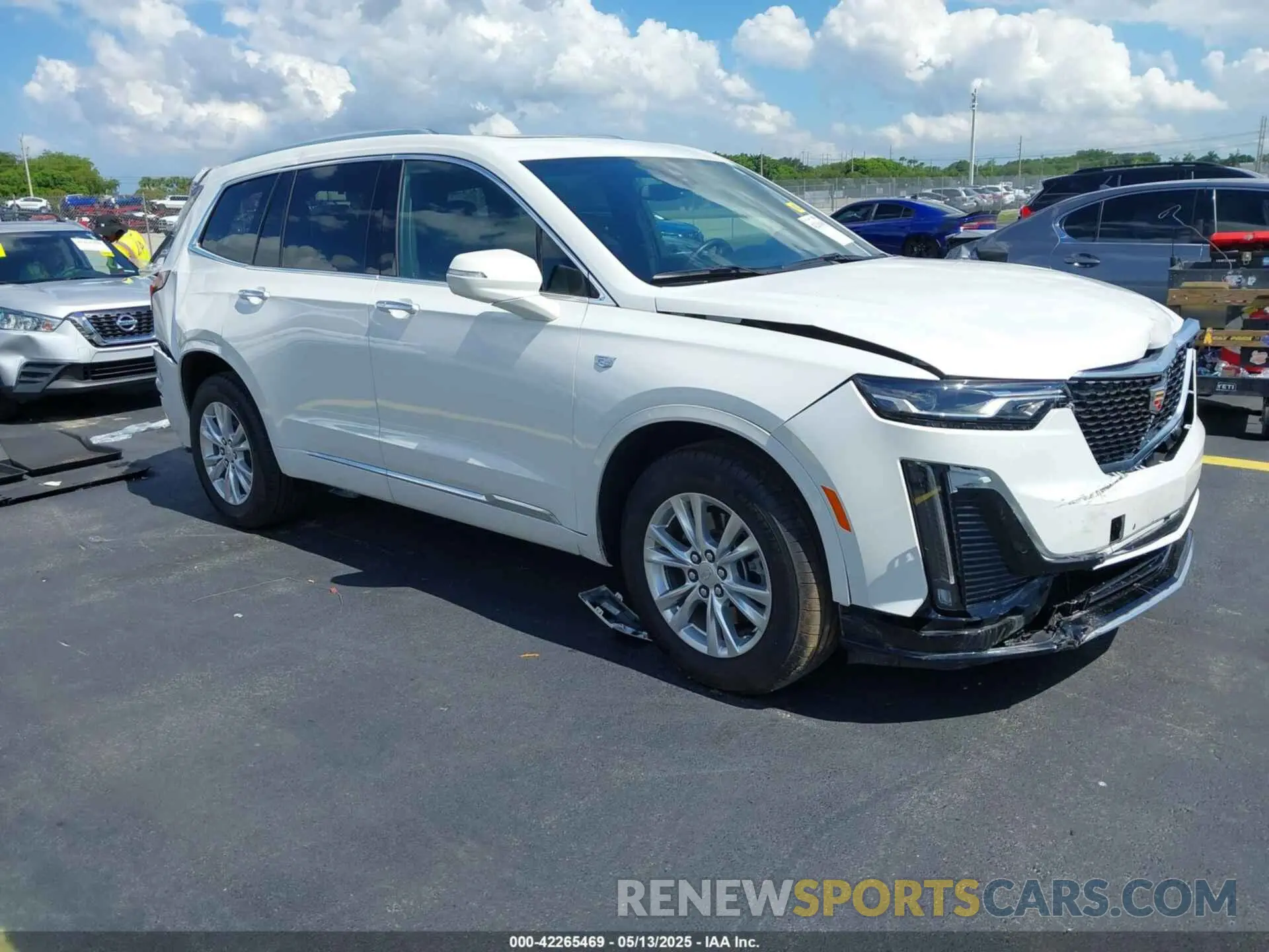 1 fotografías del automóvil dañado 1GYKPBR4XRZ742186 CADILLAC XT6 2024