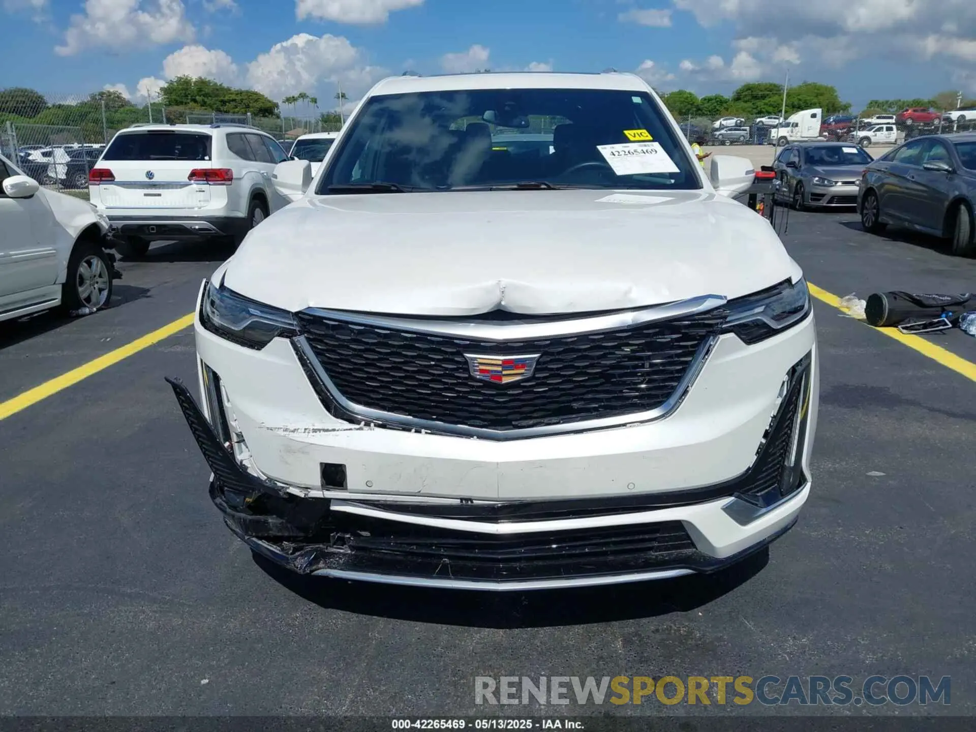 6 fotografías del automóvil dañado 1GYKPBR4XRZ742186 CADILLAC XT6 2024