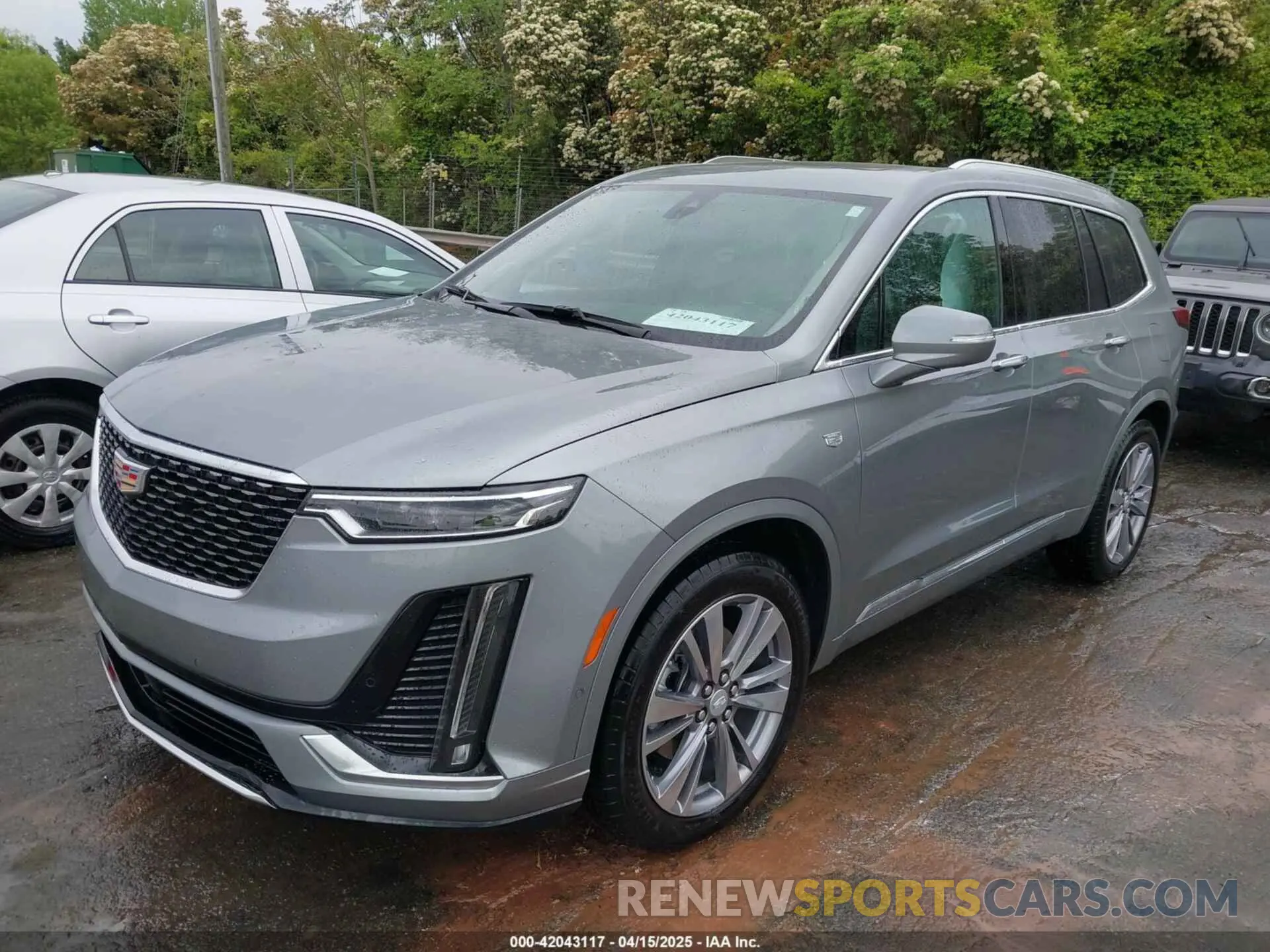 2 fotografías del automóvil dañado 1GYKPCRS0RZ748048 CADILLAC XT6 2024