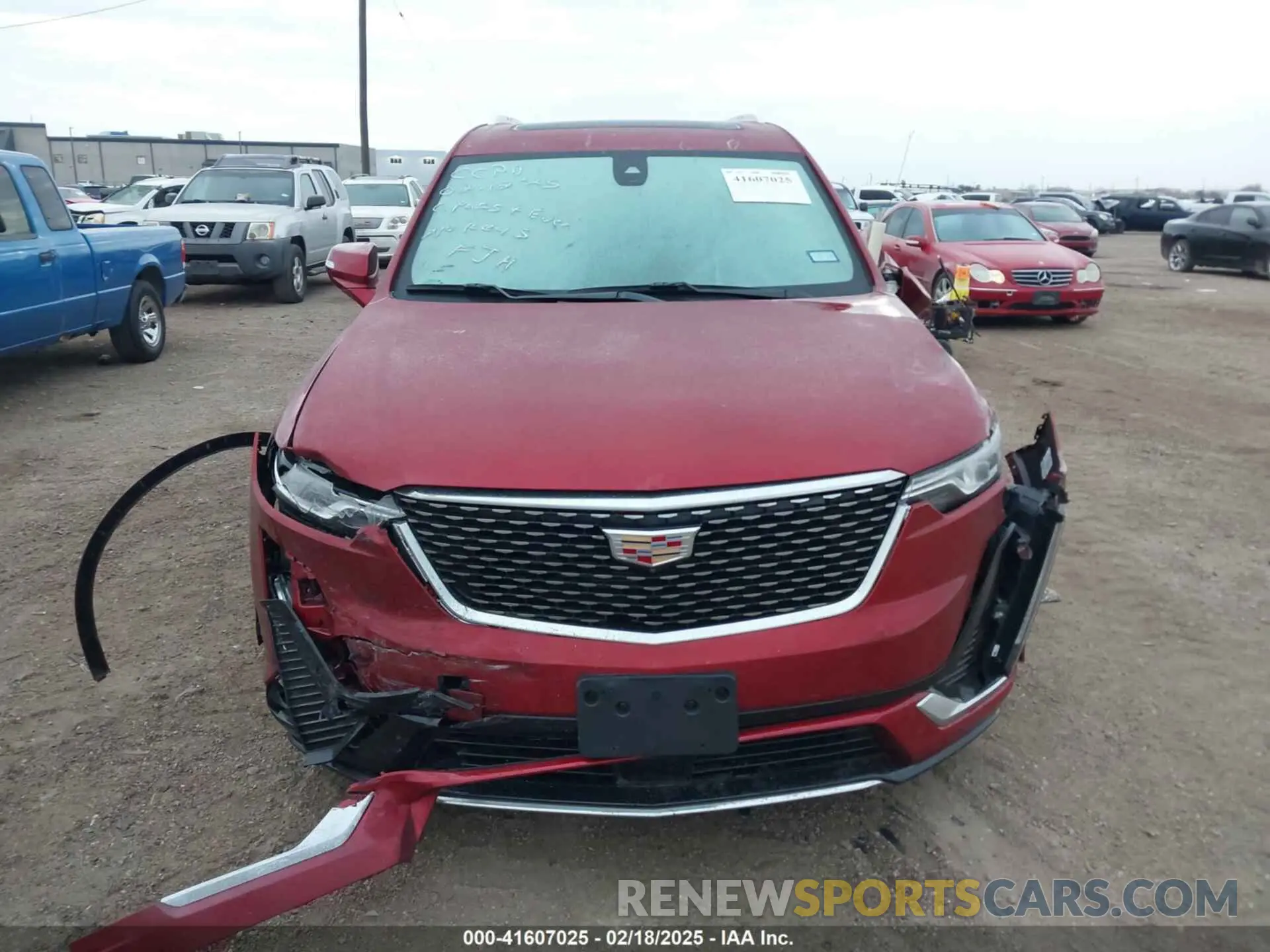11 fotografías del automóvil dañado 1GYKPCRS4RZ753639 CADILLAC XT6 2024