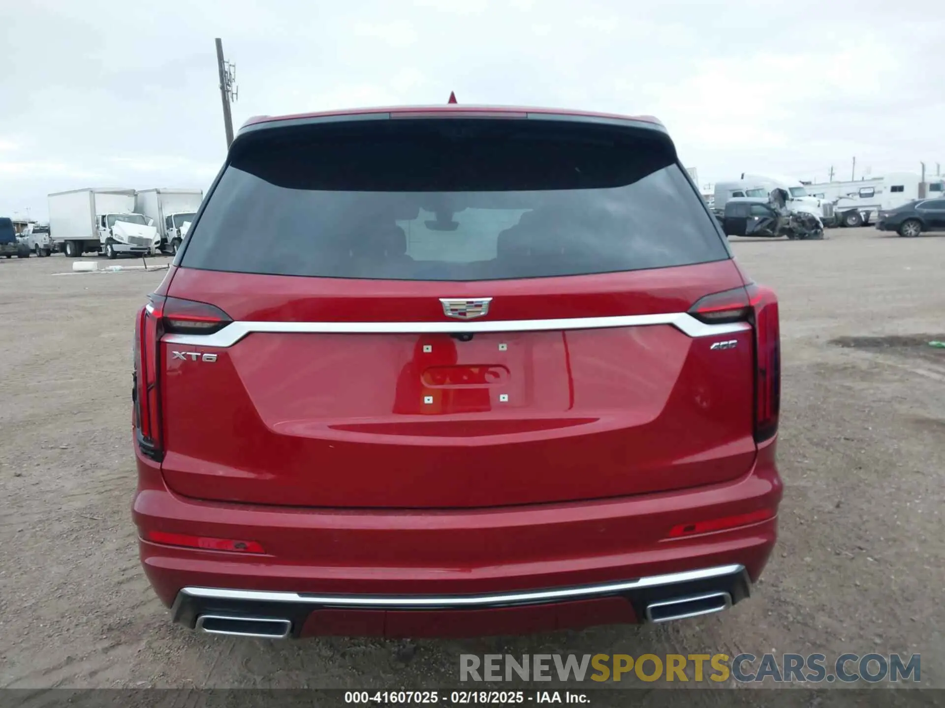 15 fotografías del automóvil dañado 1GYKPCRS4RZ753639 CADILLAC XT6 2024
