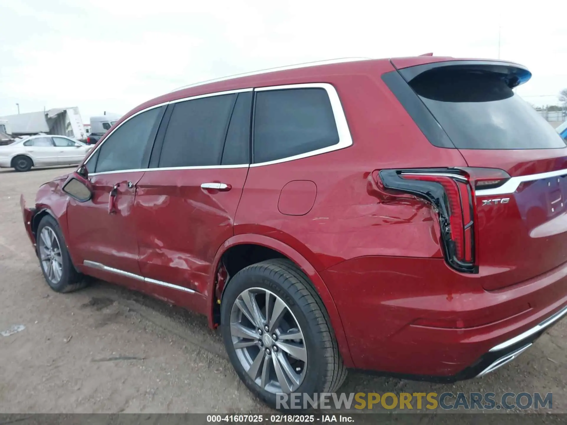 6 fotografías del automóvil dañado 1GYKPCRS4RZ753639 CADILLAC XT6 2024
