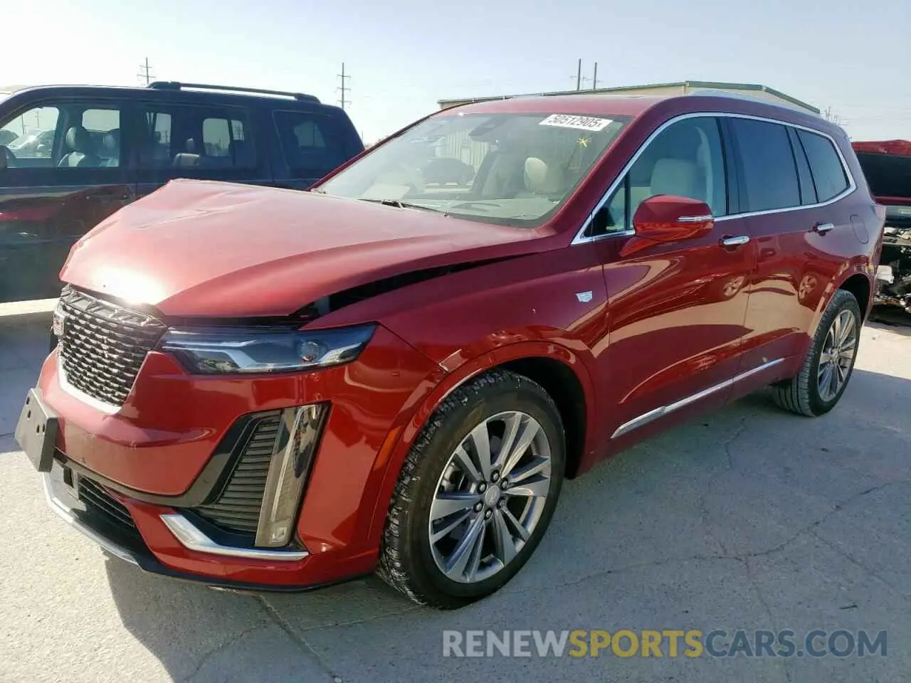 1 fotografías del automóvil dañado 1GYKPCRS6RZ715118 CADILLAC XT6 2024