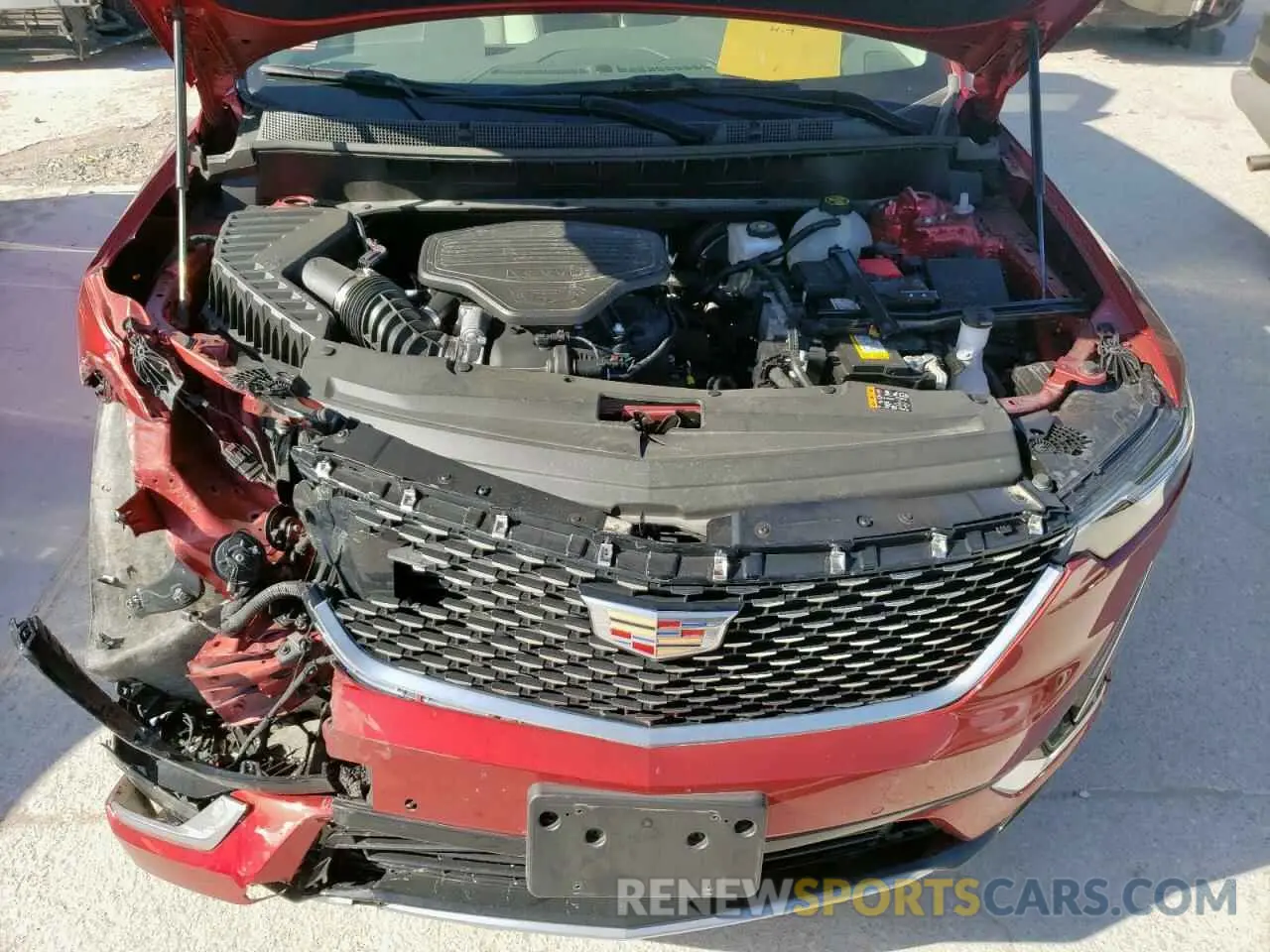 12 fotografías del automóvil dañado 1GYKPCRS6RZ715118 CADILLAC XT6 2024