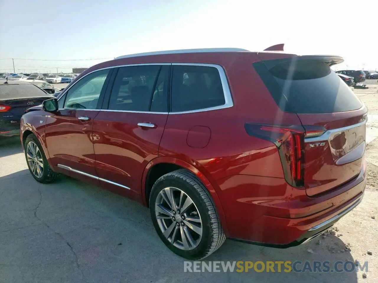 2 fotografías del automóvil dañado 1GYKPCRS6RZ715118 CADILLAC XT6 2024