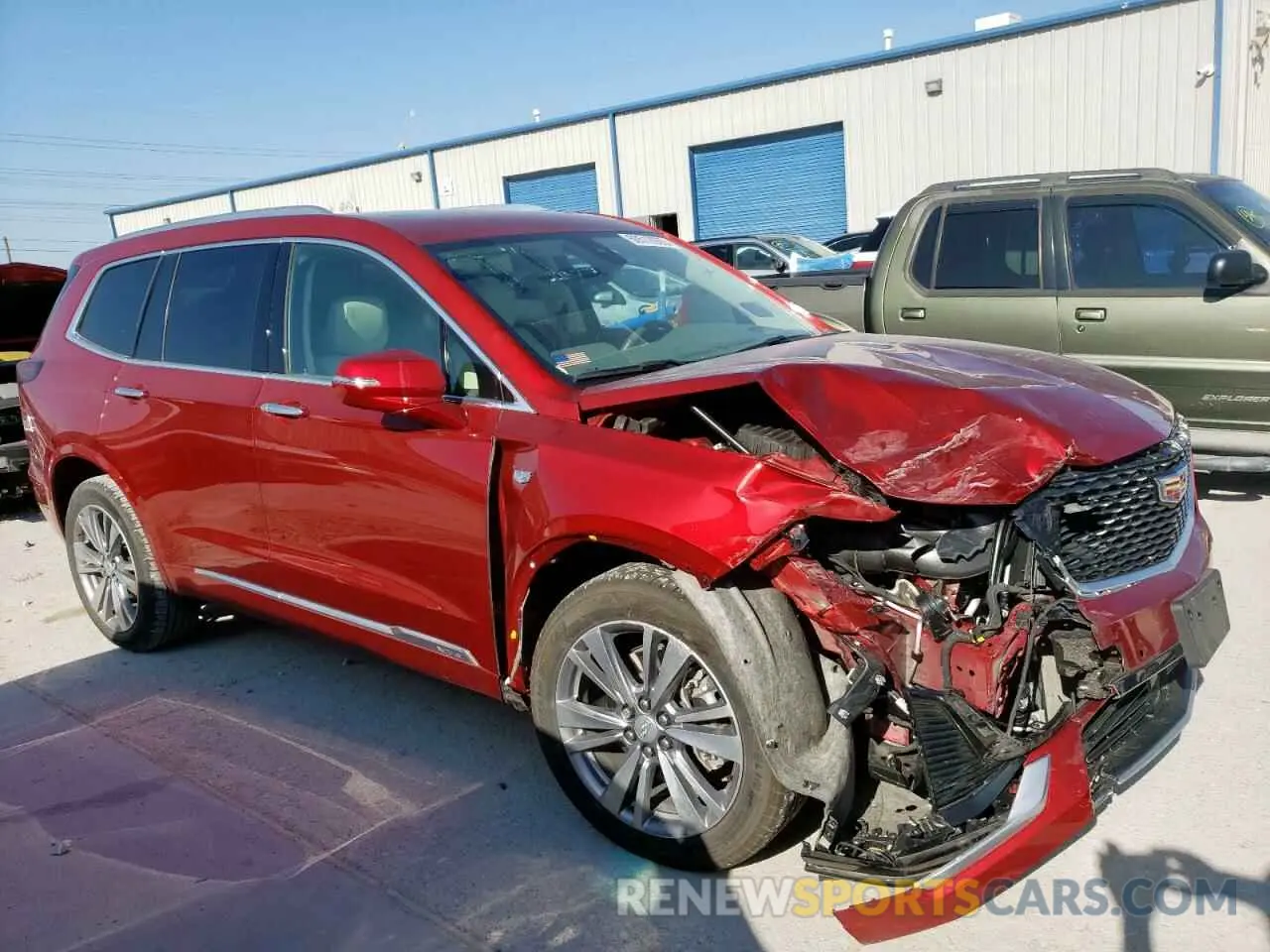 4 fotografías del automóvil dañado 1GYKPCRS6RZ715118 CADILLAC XT6 2024