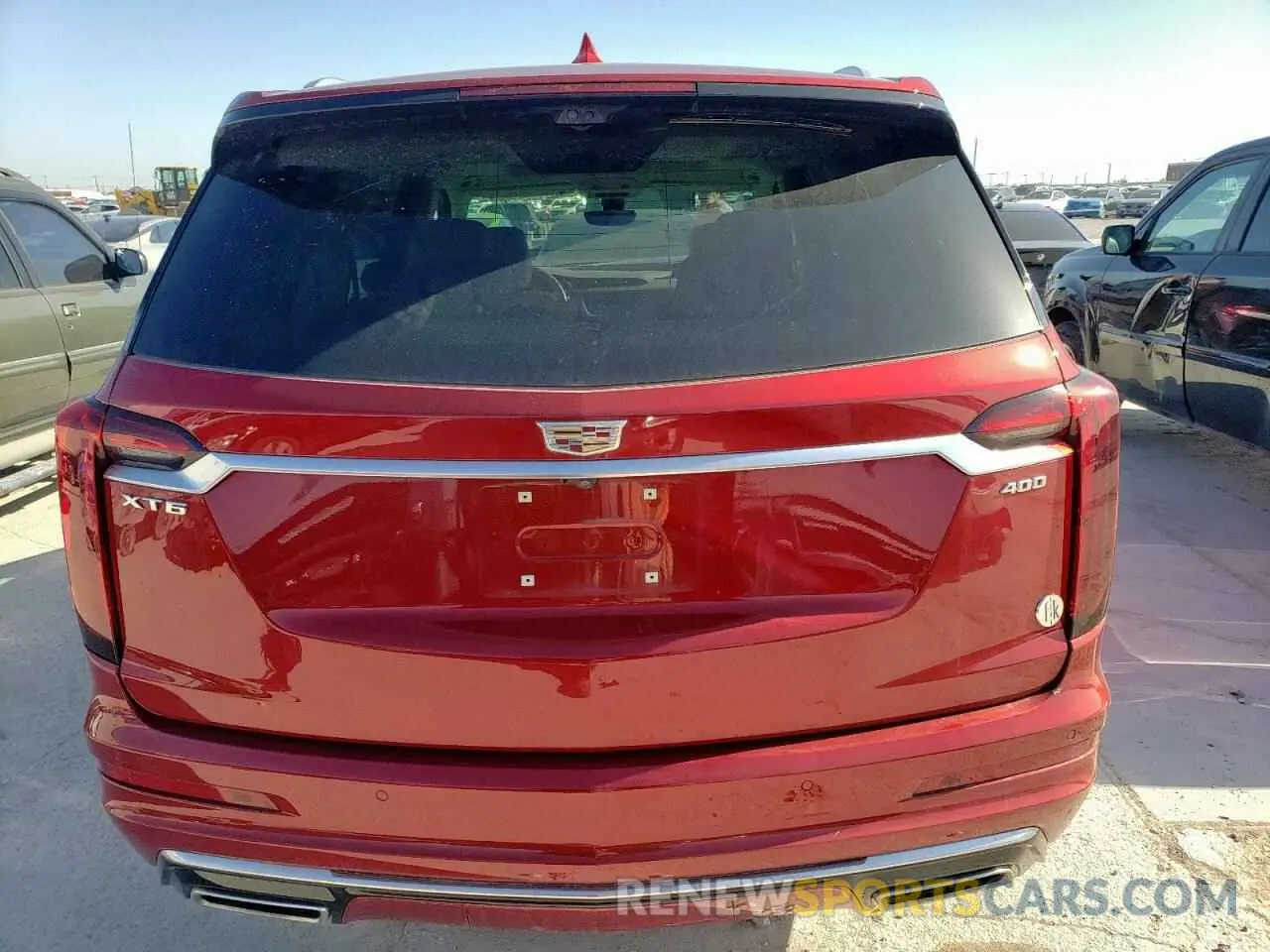 6 fotografías del automóvil dañado 1GYKPCRS6RZ715118 CADILLAC XT6 2024